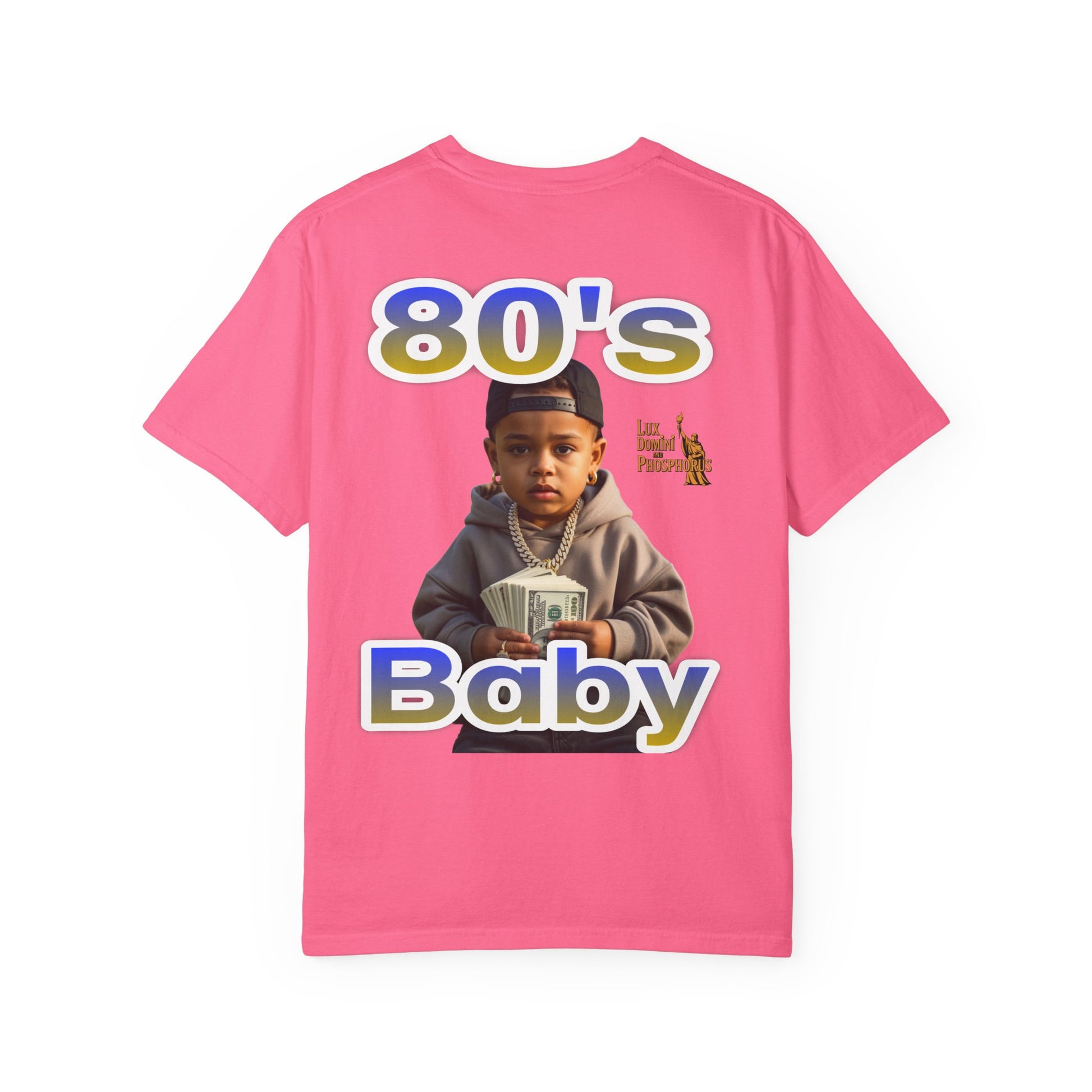 80s Baby Unisex Garment-Dyed T-shirt - LD&P APPAREL