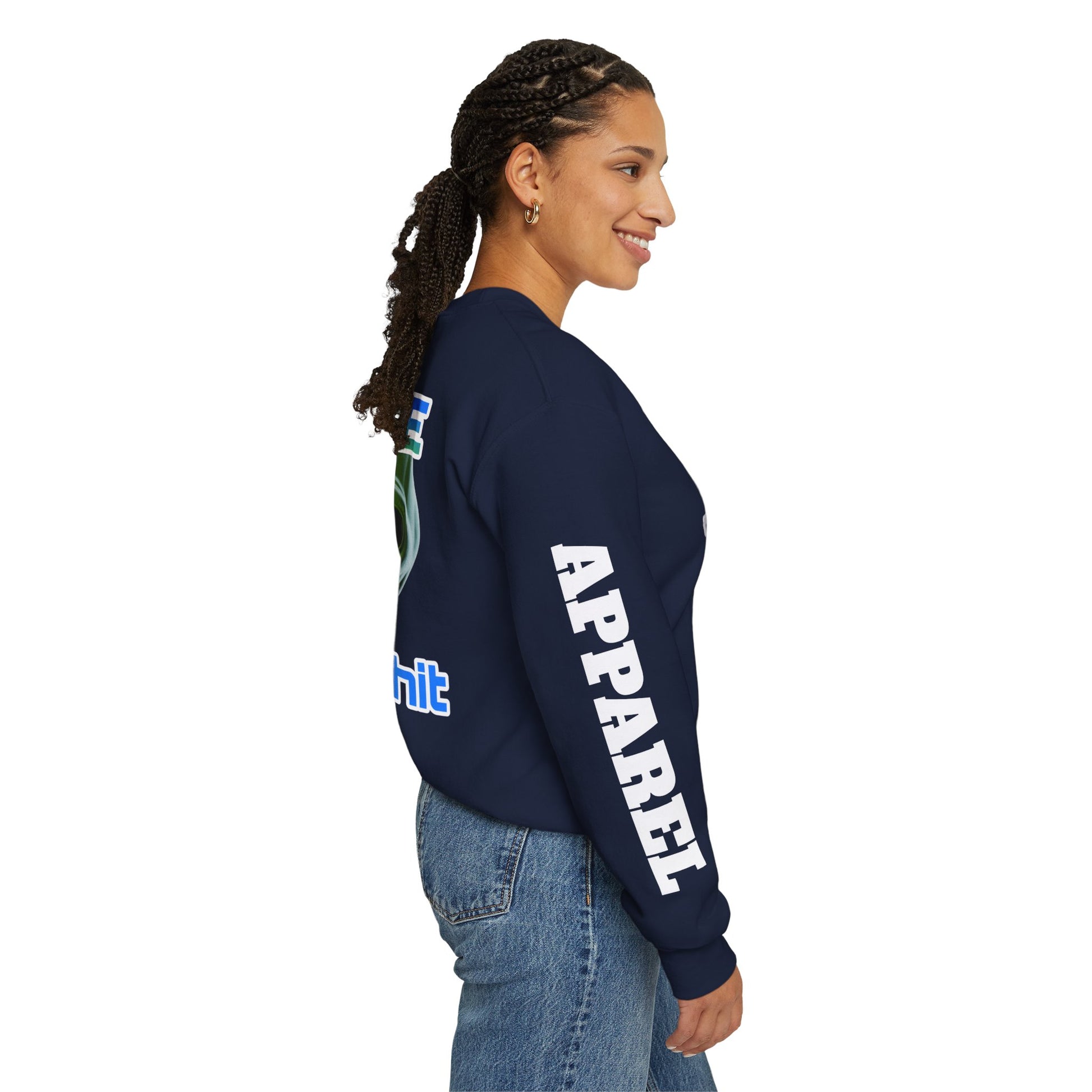 Crewneck Sweatshirt - Smoke That LD&P APPAREL Design