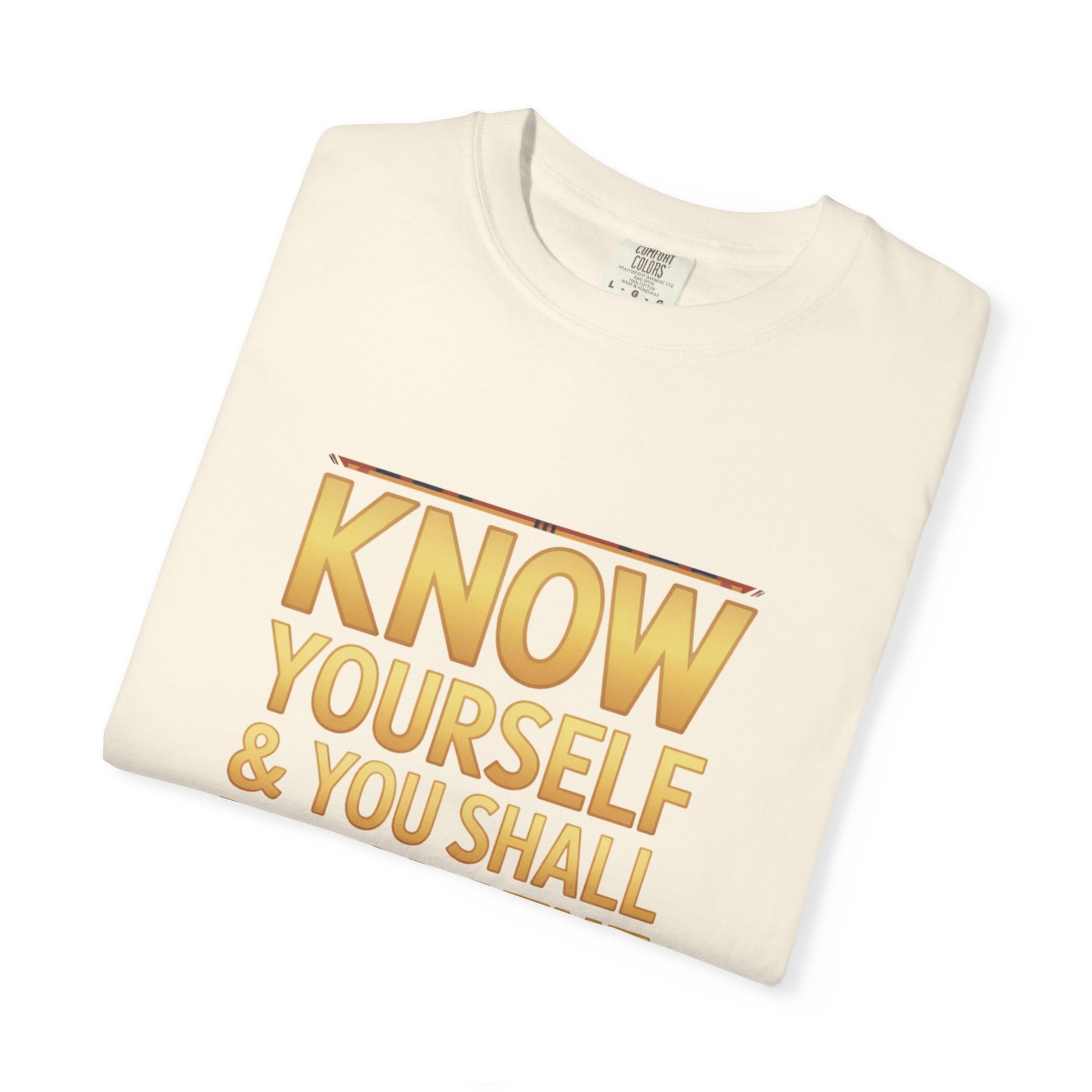 Garment-Dyed T-shirt - Know Yourself Design
