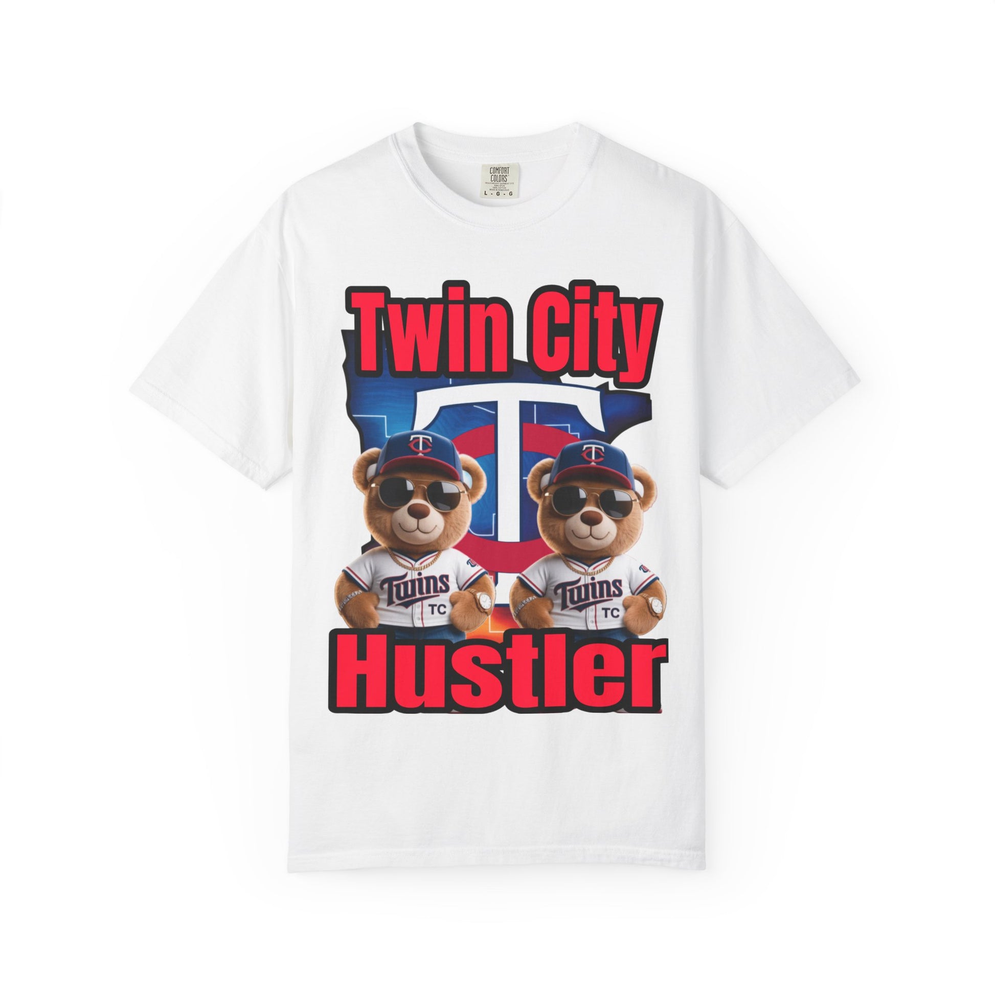 Hustler Garment-Dyed T-shirt - Twin City LD&P Apparel Design
