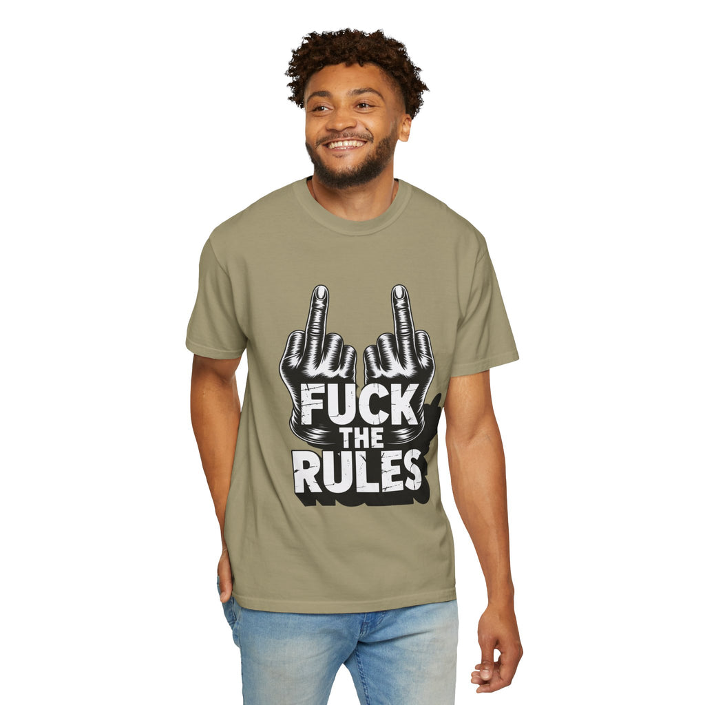 Trust Nothing Unisex T-shirt - Skip The Rules Typography Tee