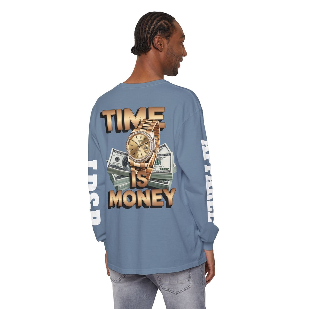 Long Sleeve T-Shirt Time is MONEY Design