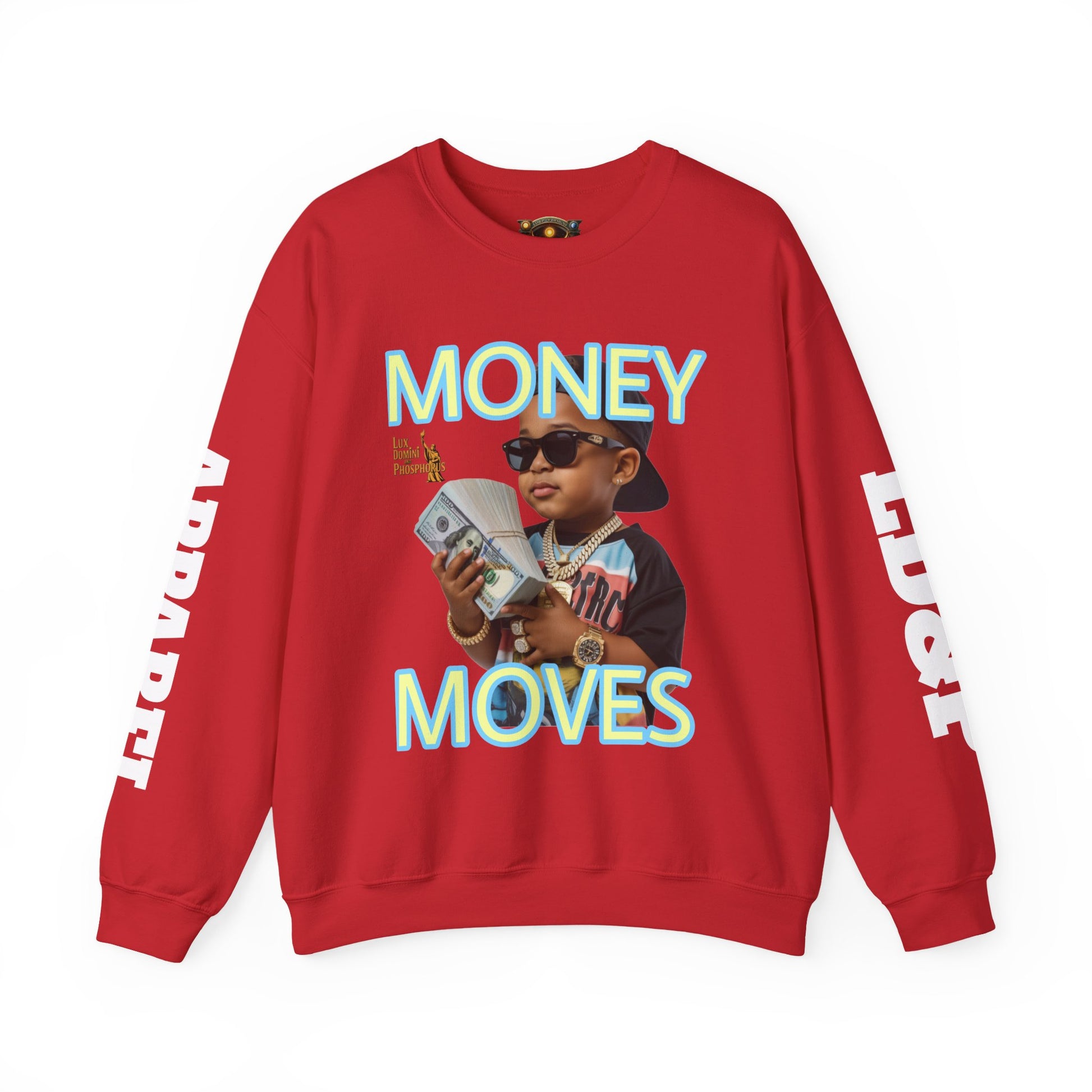 Money Moves Unisex Sweatshirt - LD&P APPAREL