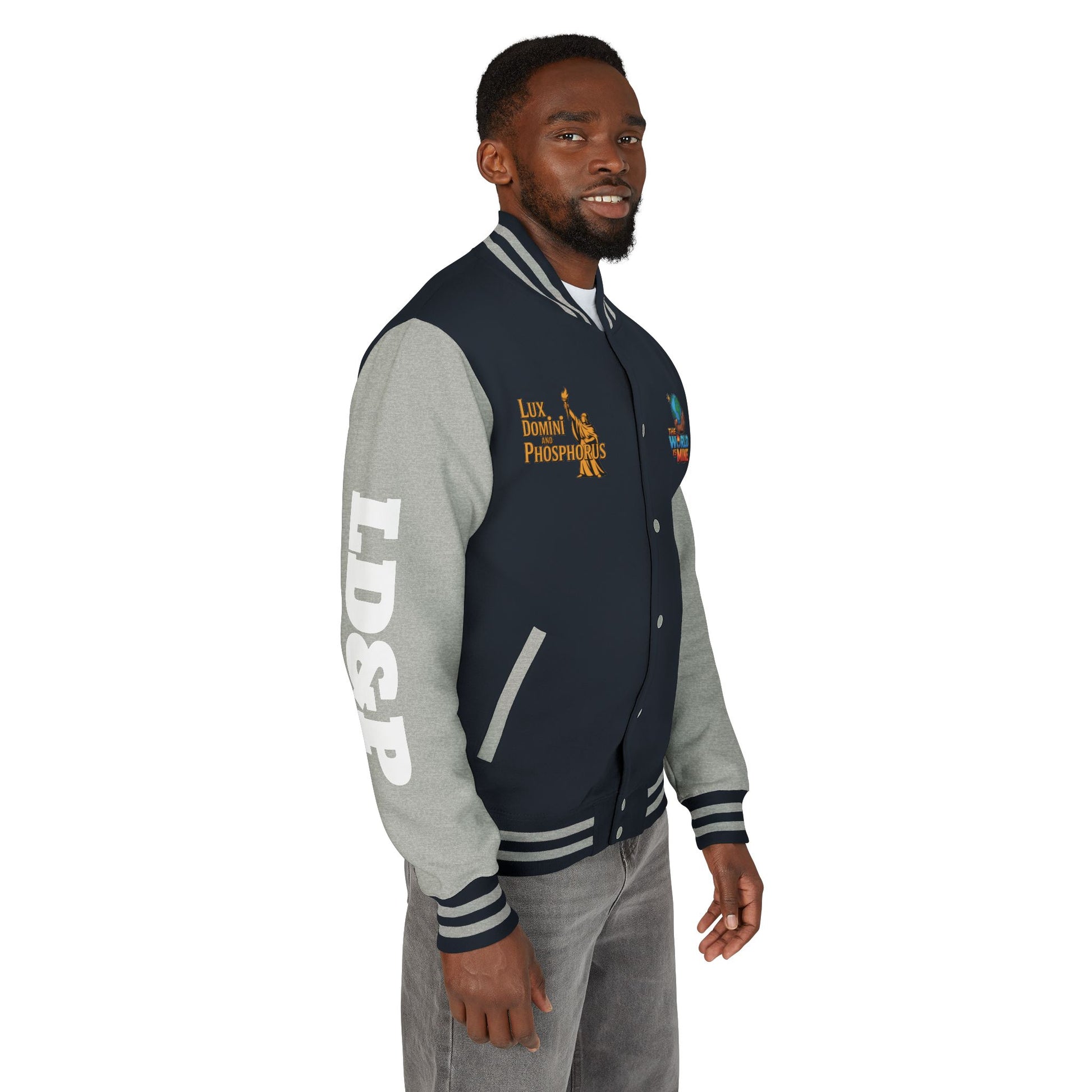 Letterman Jacket - The World is Mine LD&P APPAREL Design