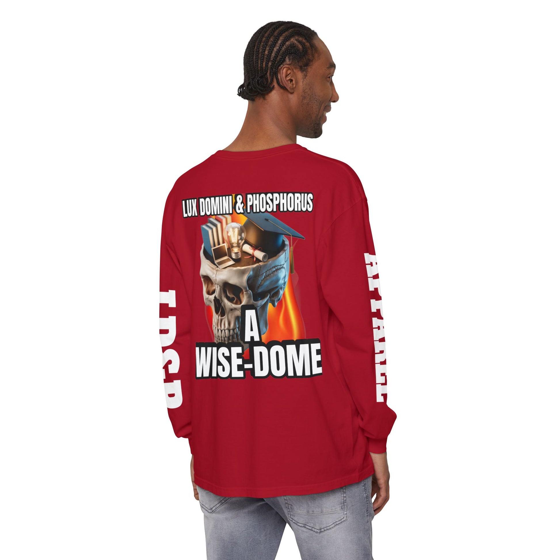 'A Wise-Dome' LD&P APPAREL Long Sleeve Tee