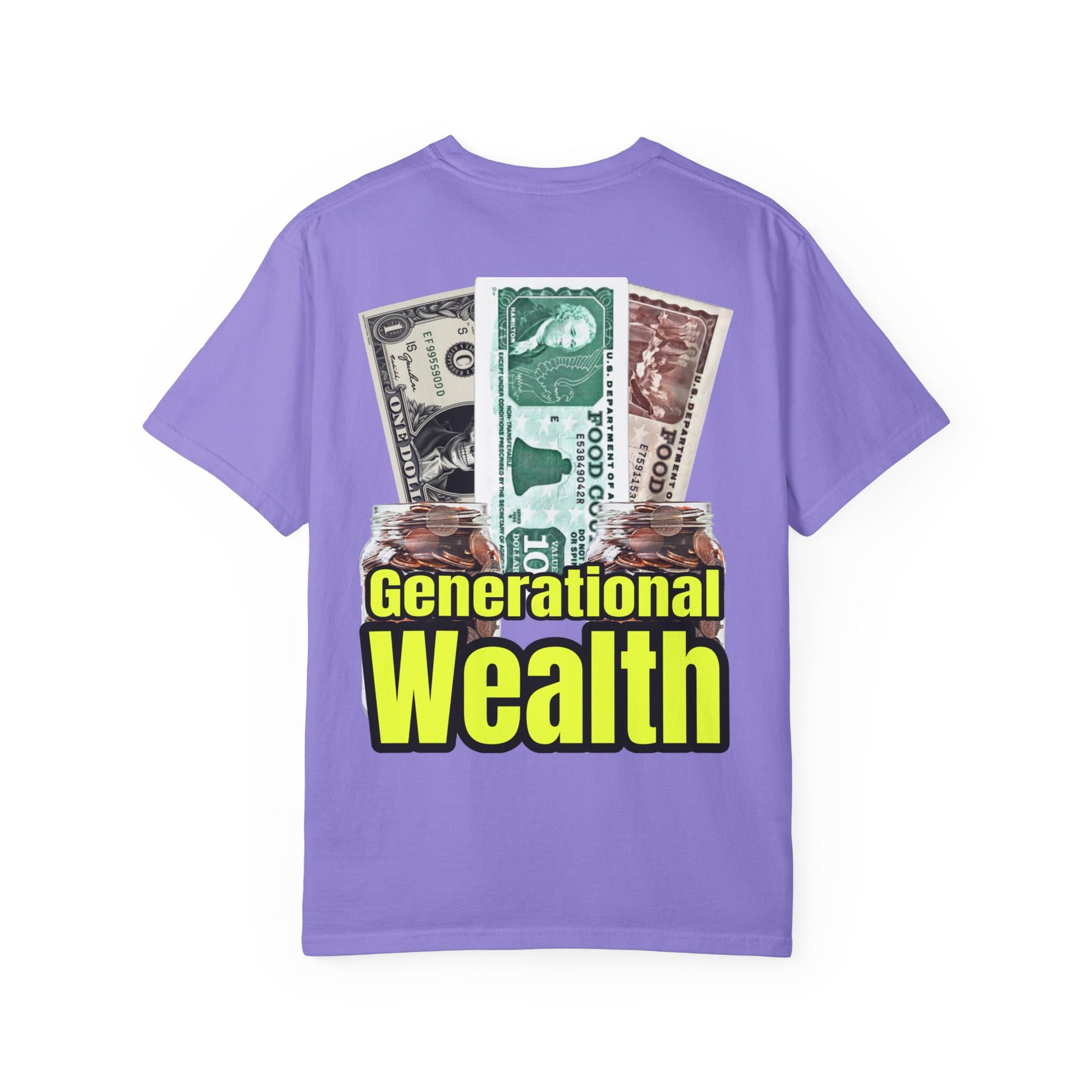 Garment-Dyed T-shirt Generational Wealth Tee