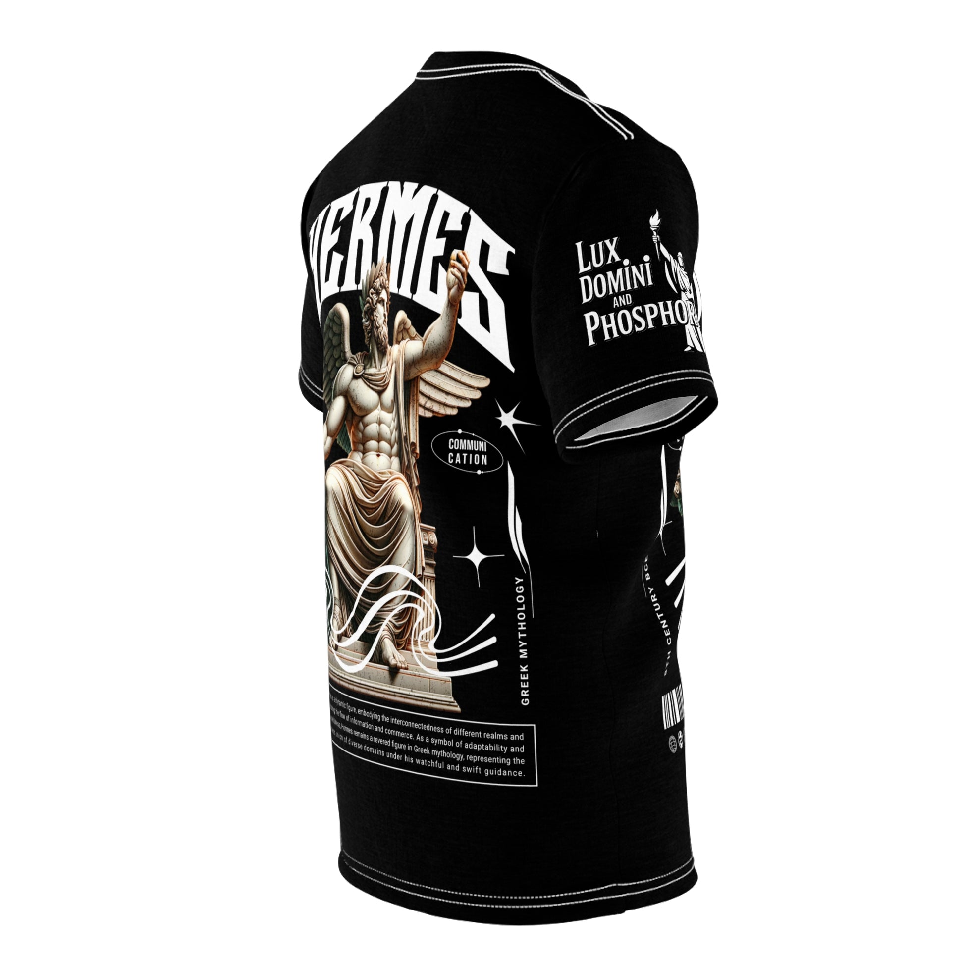 Hermes  Graphic Tee LD&P APPAREL DESIGN Black