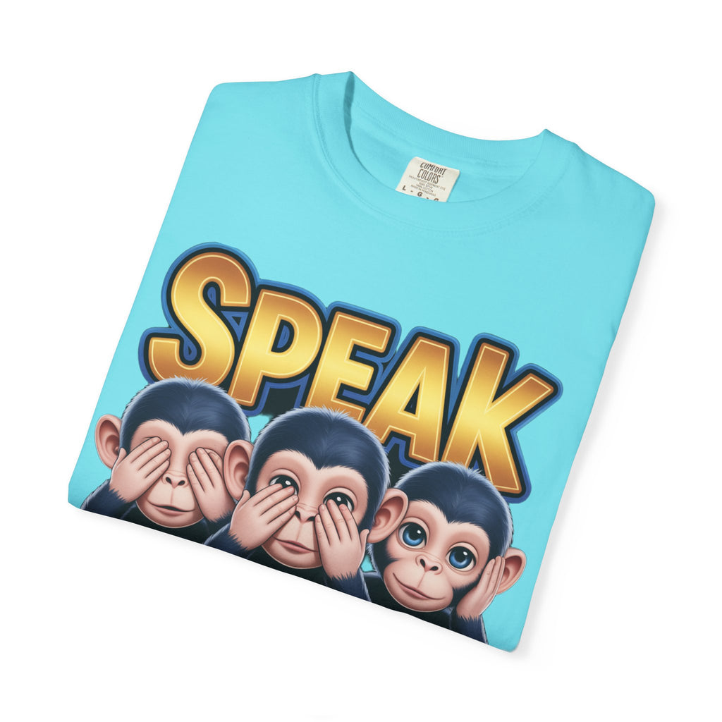 Graphic T-Shirt Speak See Hear No Evil design #2