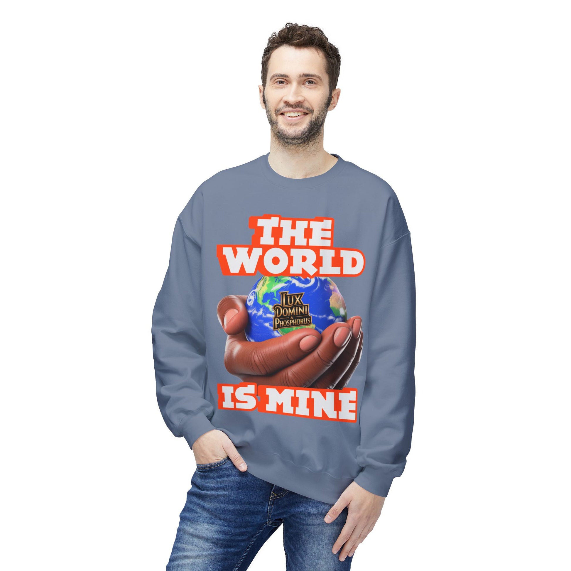 "The World Is Mine" Crewneck Sweatshirt