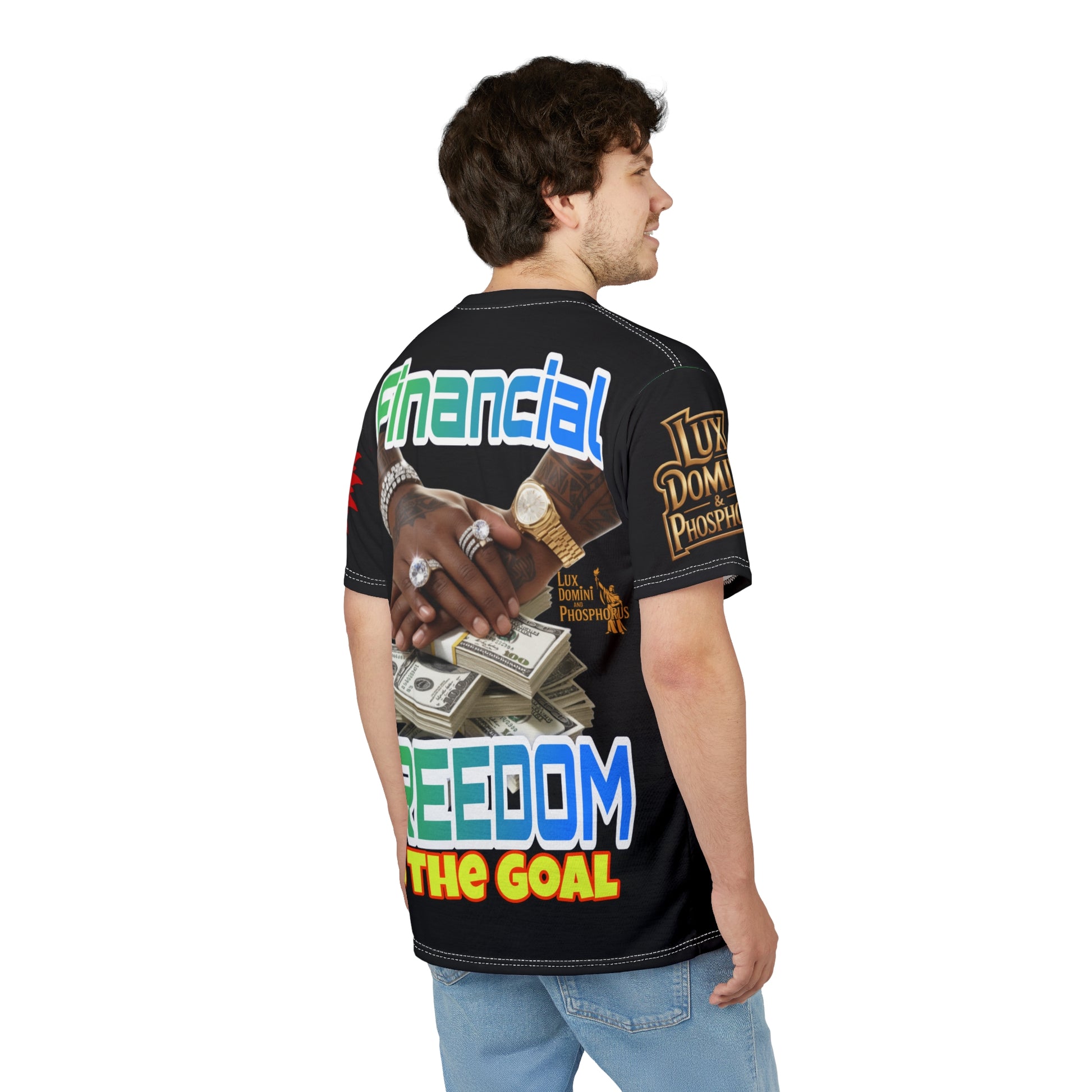 Financial Freedom Unisex Cut & Sew Tee