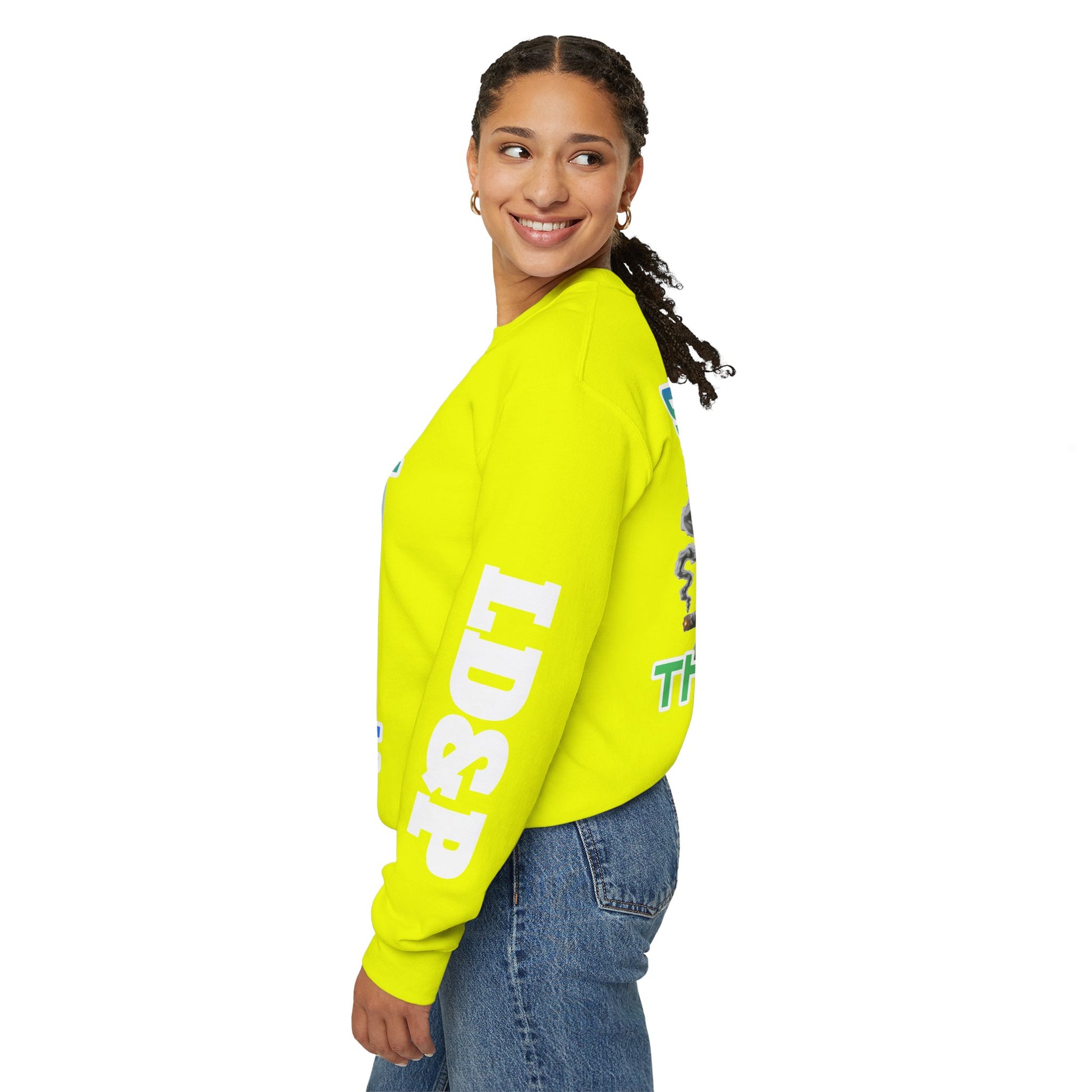 Crewneck Sweatshirt - Smoke That LD&P APPAREL Design