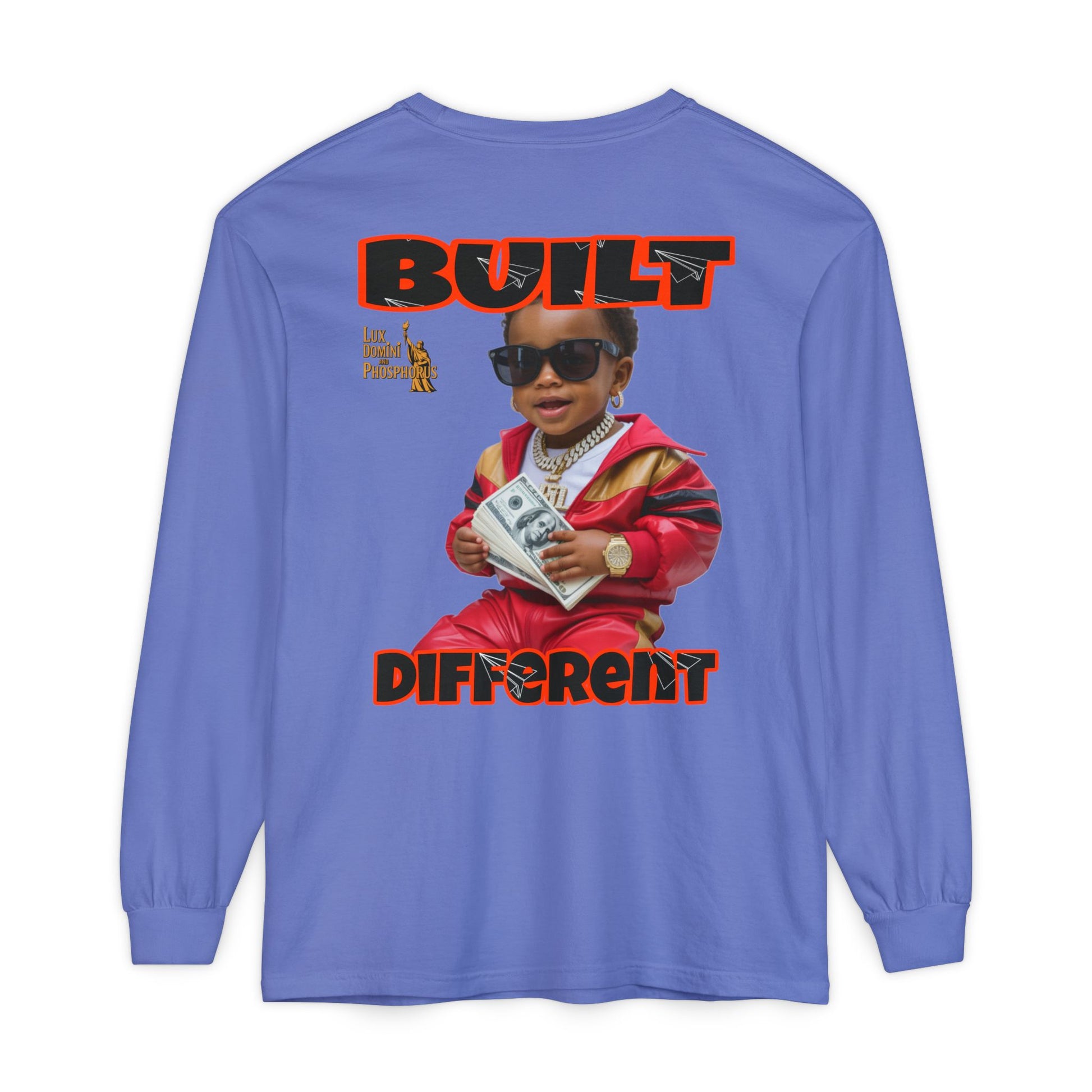 Long Sleeve T-Shirt - Built Different LD&P Apparel Design