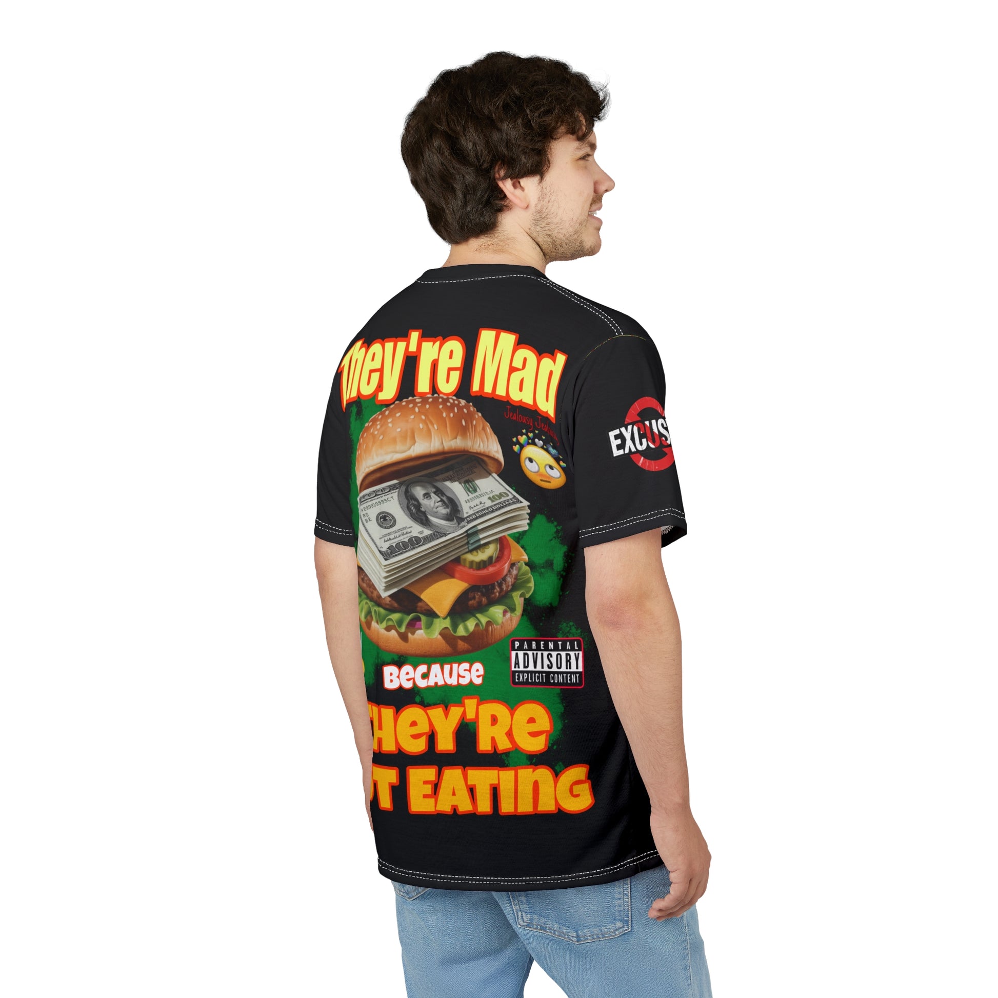 They're Mad Because They're Not Eating LD&P APPAREL Graphic Tee BLACK