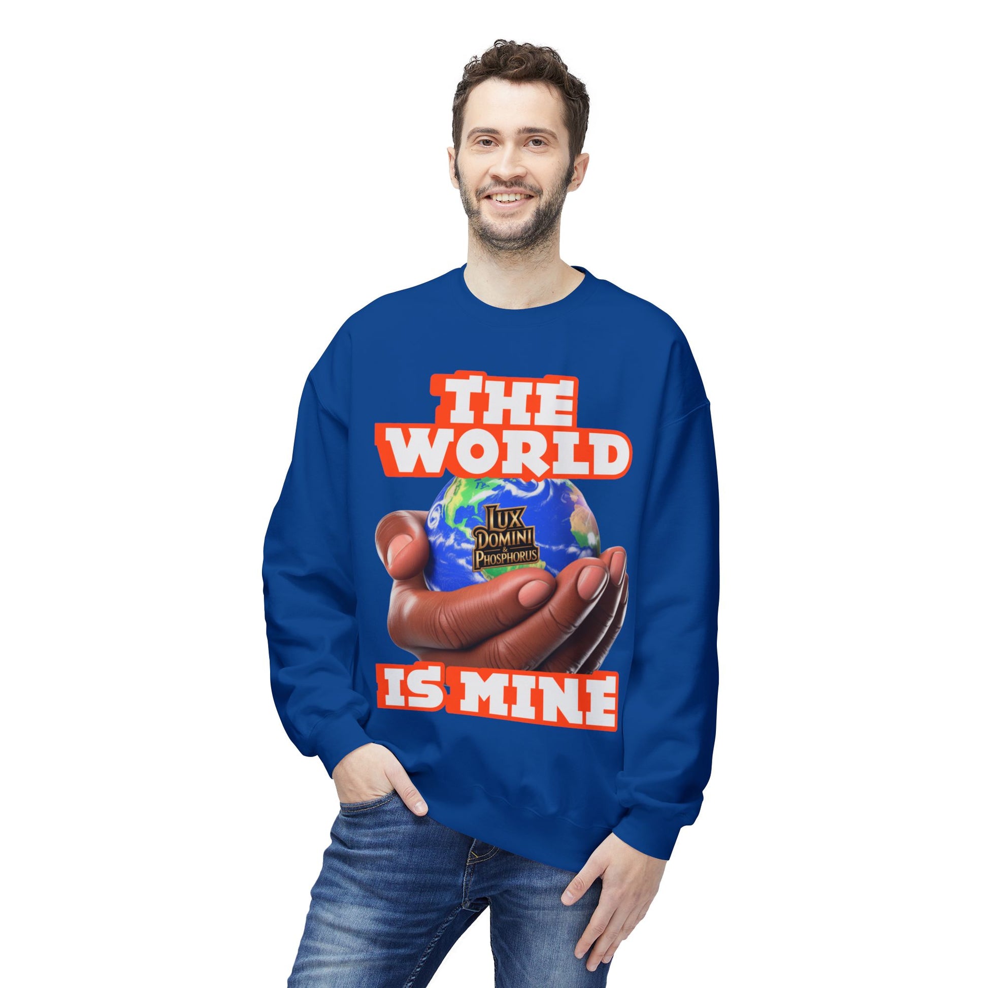 "The World Is Mine" Crewneck Sweatshirt