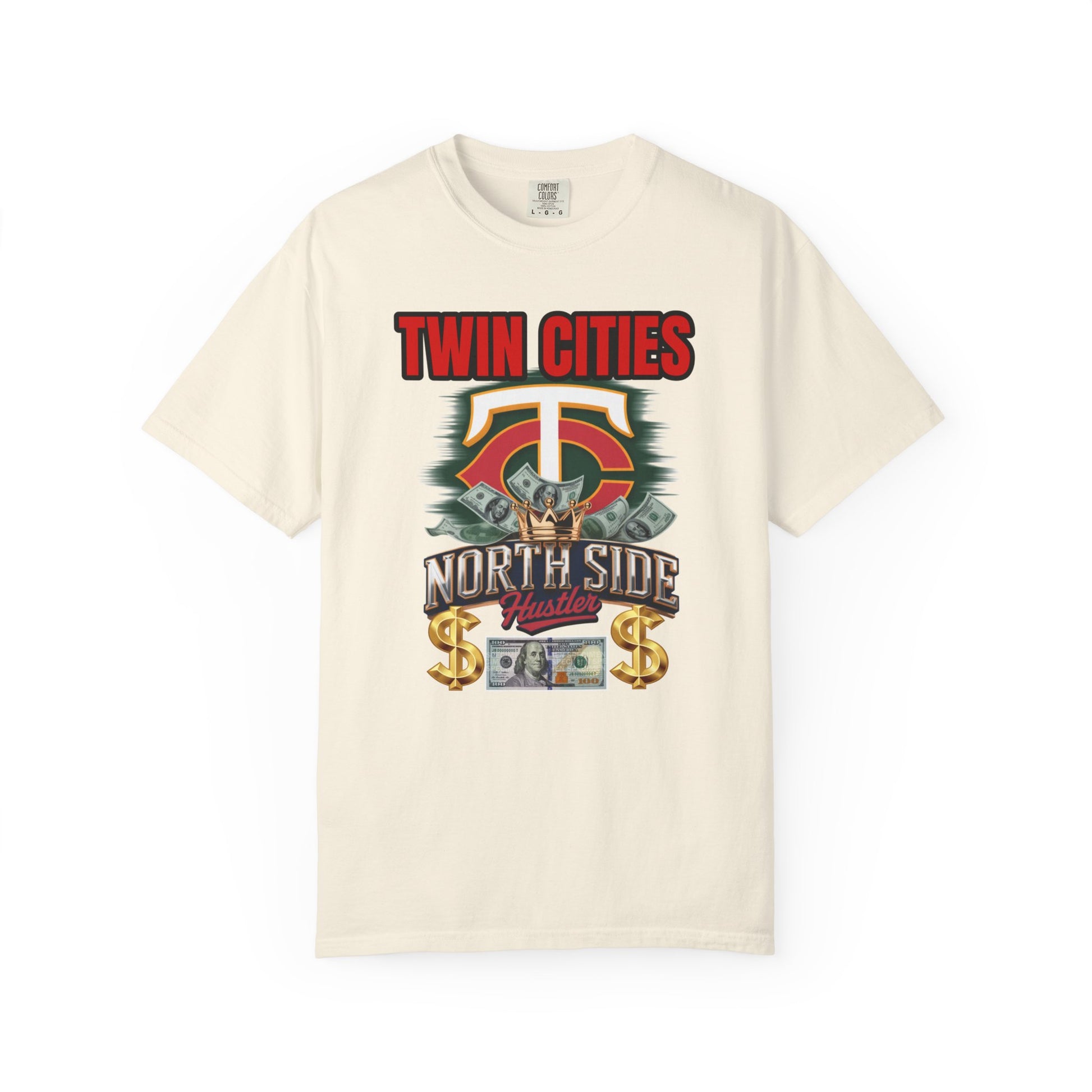Garment-Dyed T-shirt - TC Northside HUSTLER