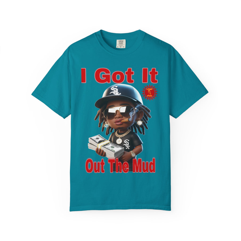 T-Shirt Out The Mud Hustler - Unisex Garment-Dyed