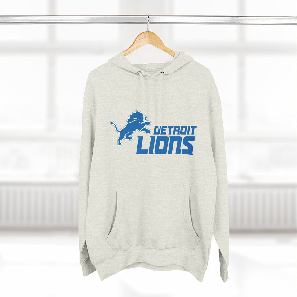 Fleece Hoodie NFL Team DET Design
