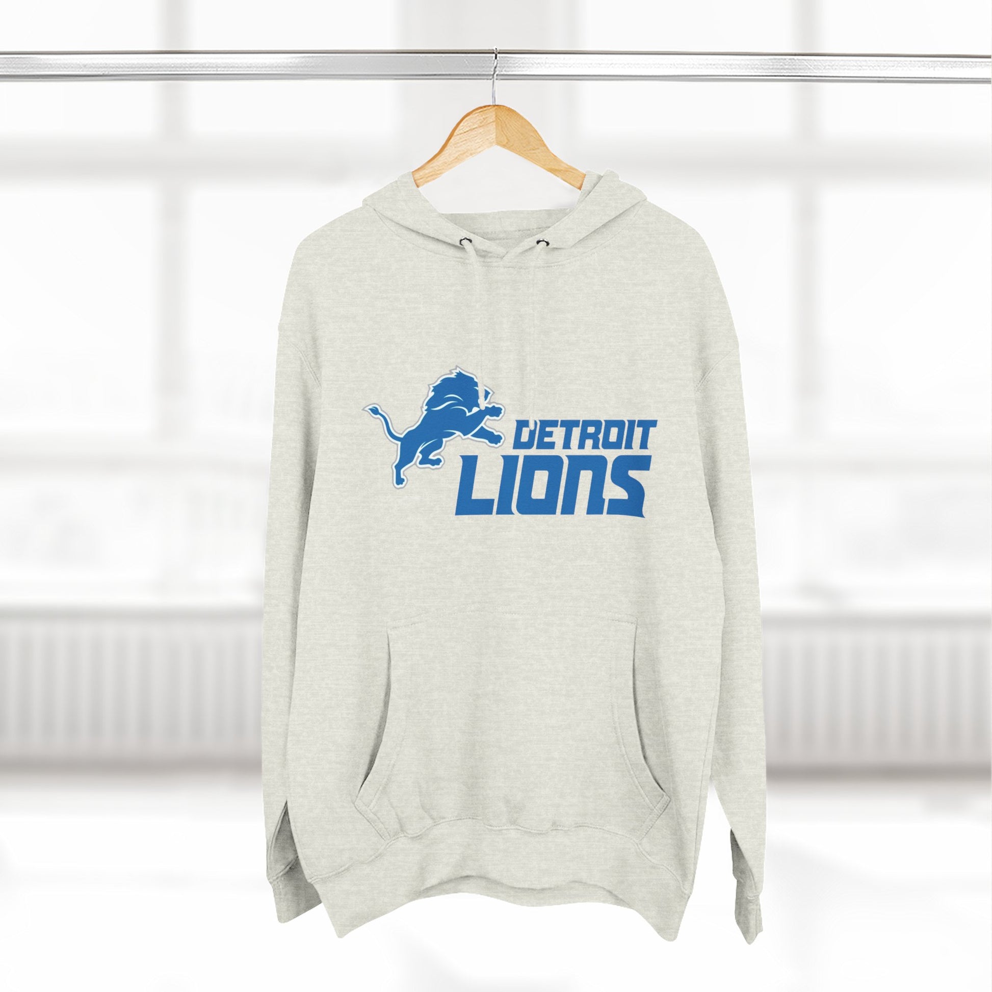 Fleece Hoodie NFL Team DET Design