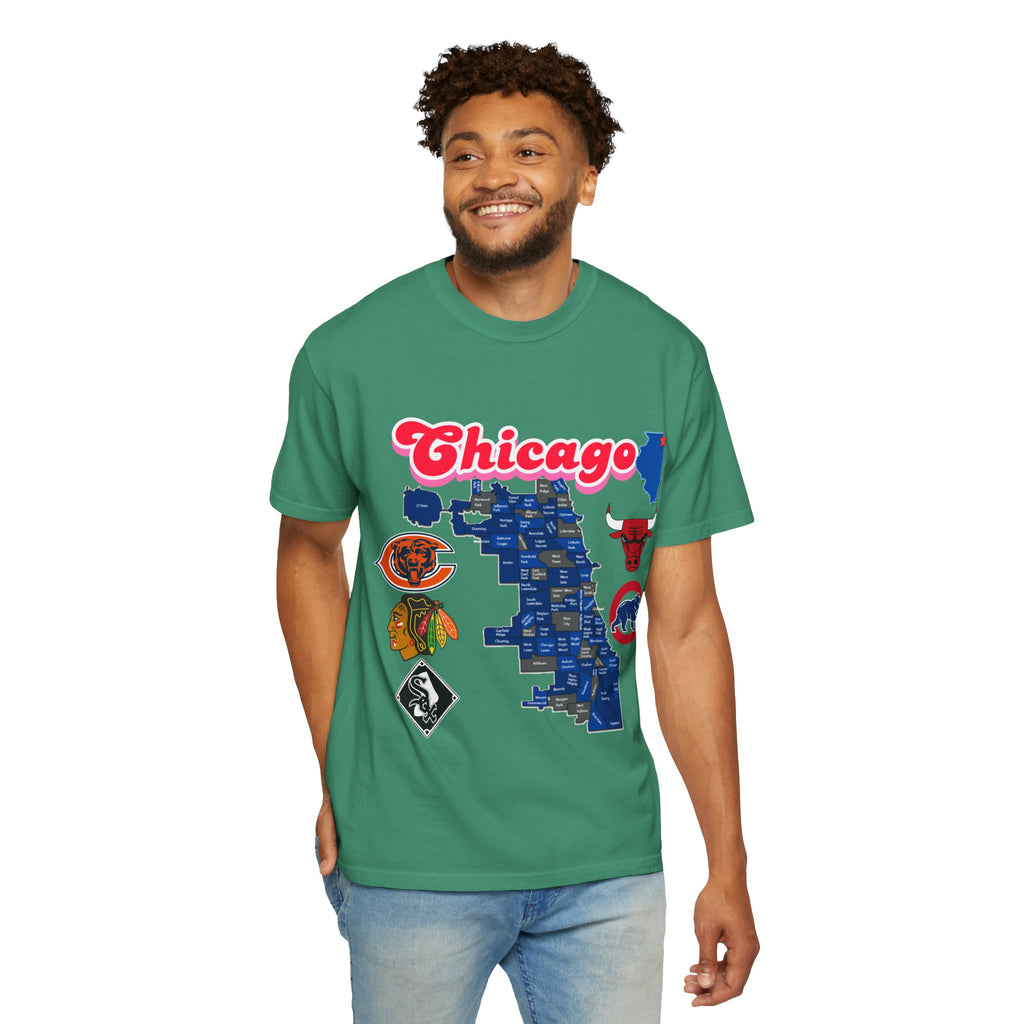 Chicago Unisex T-shirt - Vintage Chicago Design
