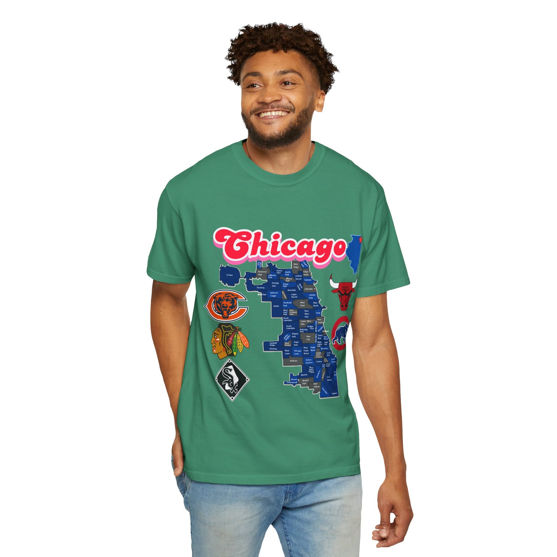 Chicago Unisex T-shirt - Vintage Chicago Design