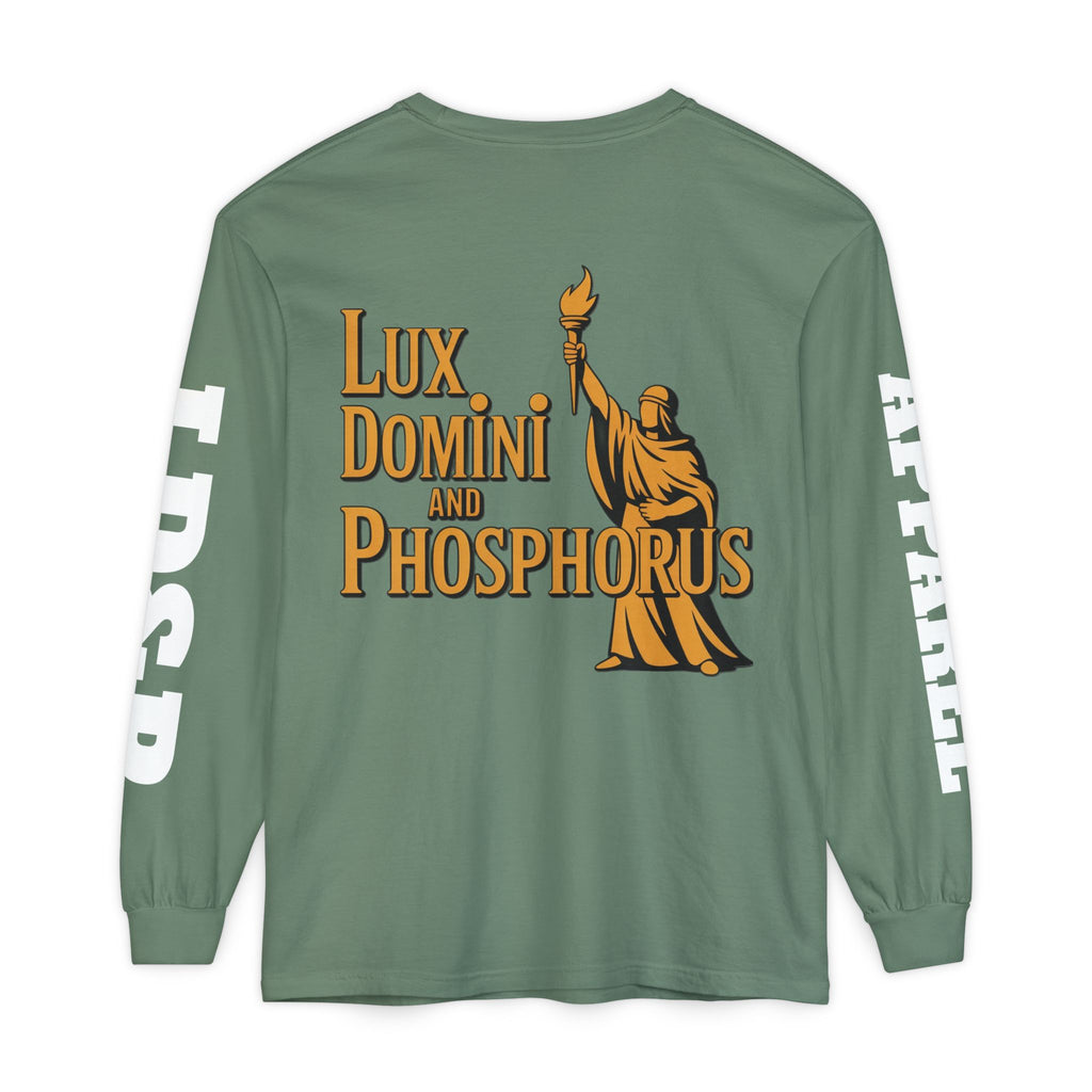 Long Sleeve T-Shirt Lux Domini and Phosphorus LD&P Apparel Design