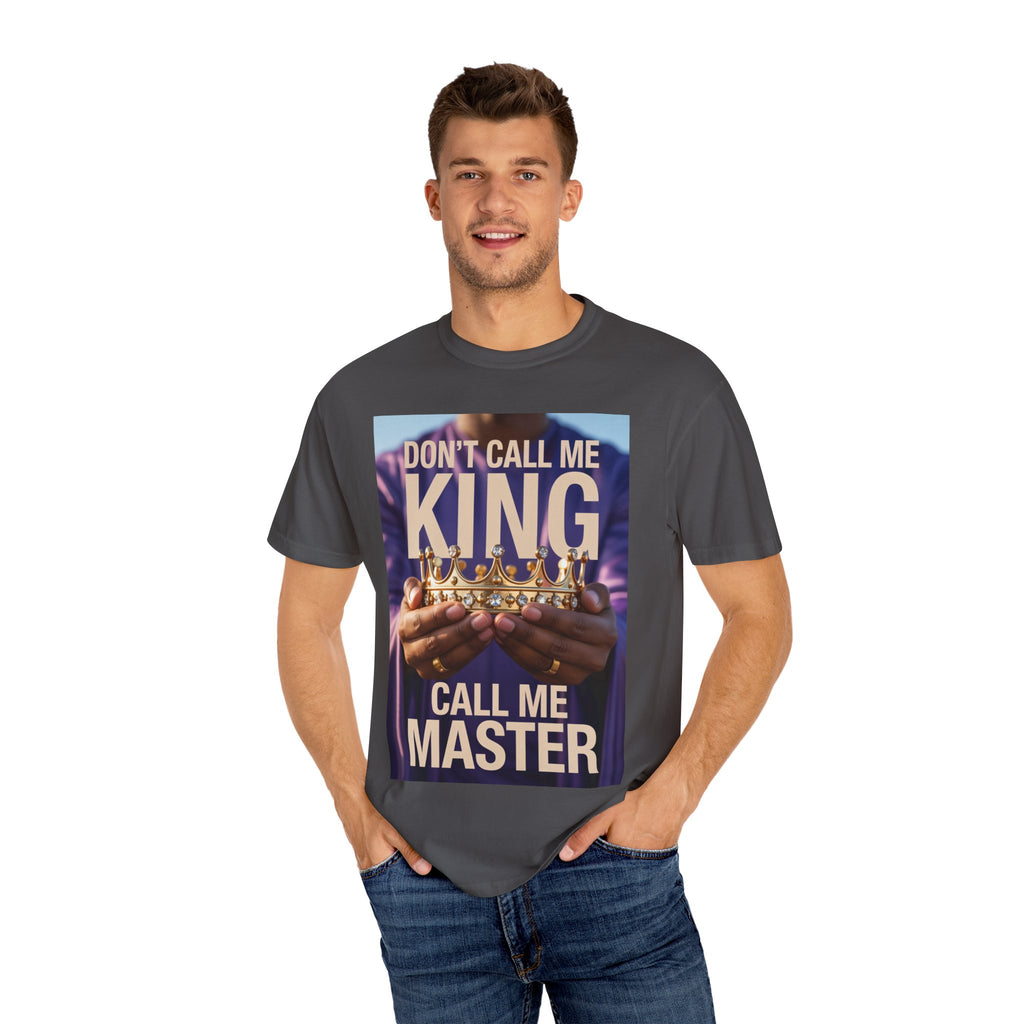 Unisex T-shirt Call Me Master Design