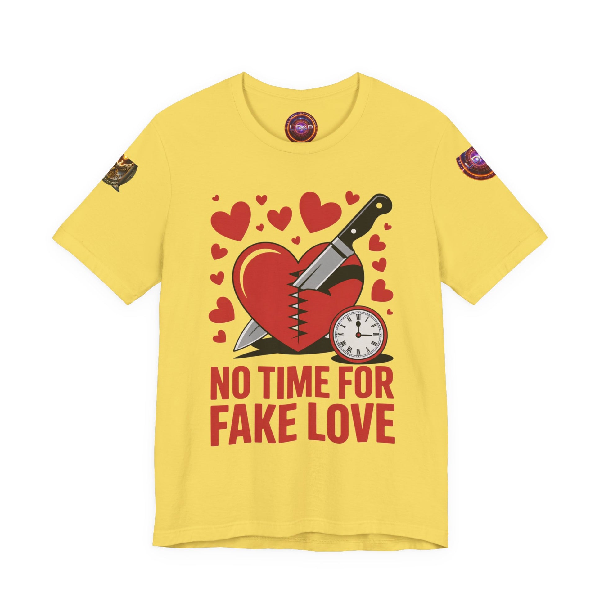 Short Sleeve Tee - No Fake Love Design