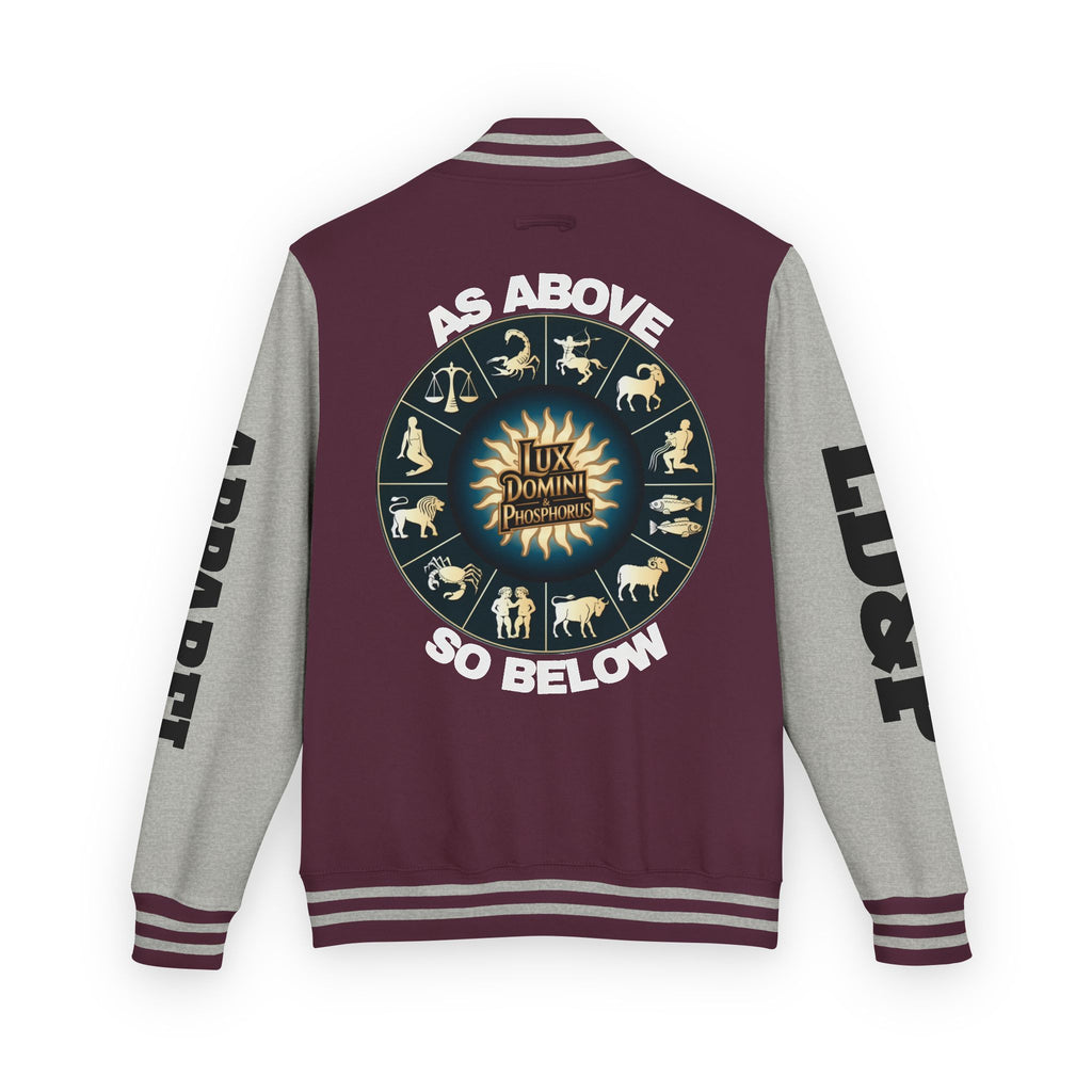 Letterman Jacket - As above so below LD&P APPAREL Design