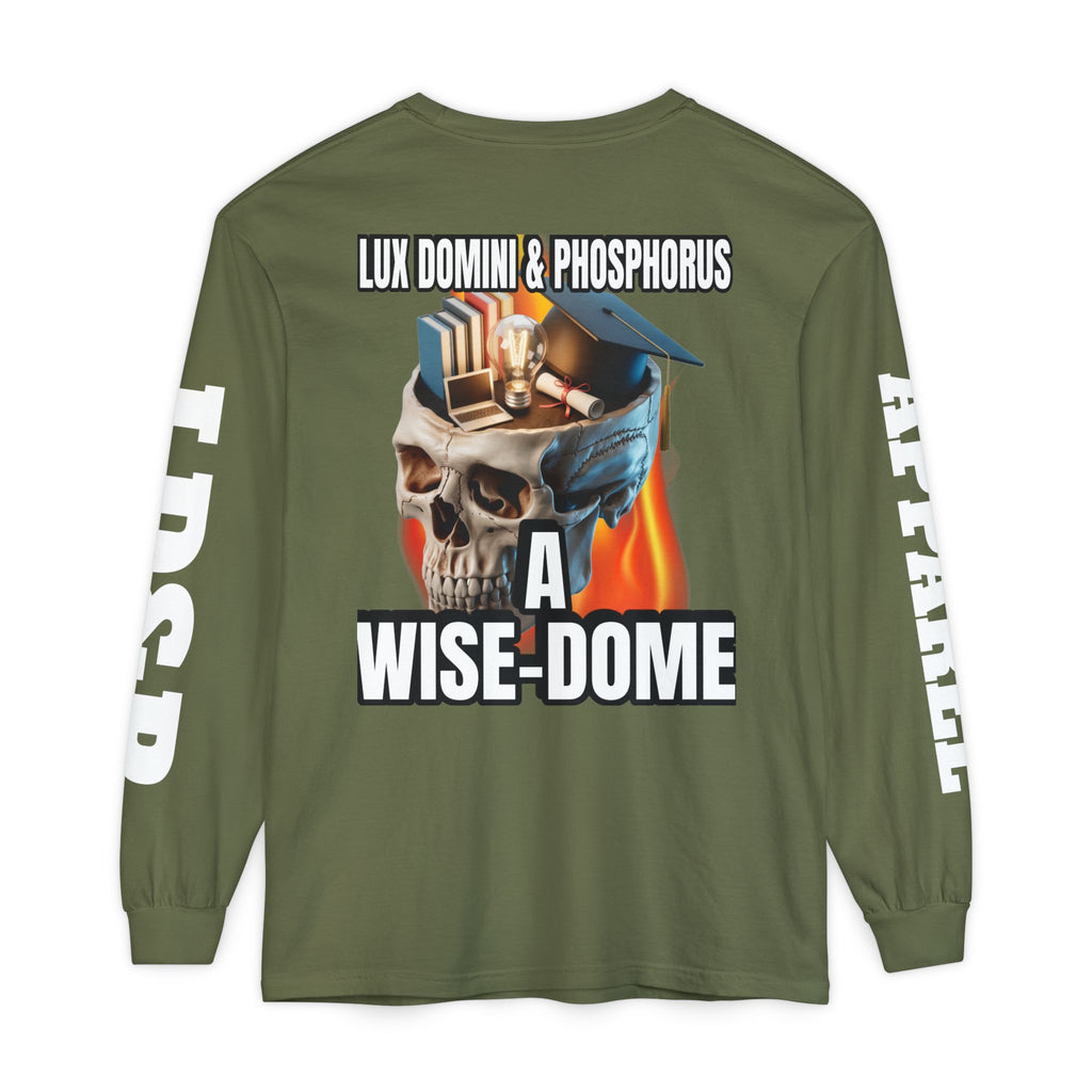 'A Wise-Dome' LD&P APPAREL Long Sleeve Tee