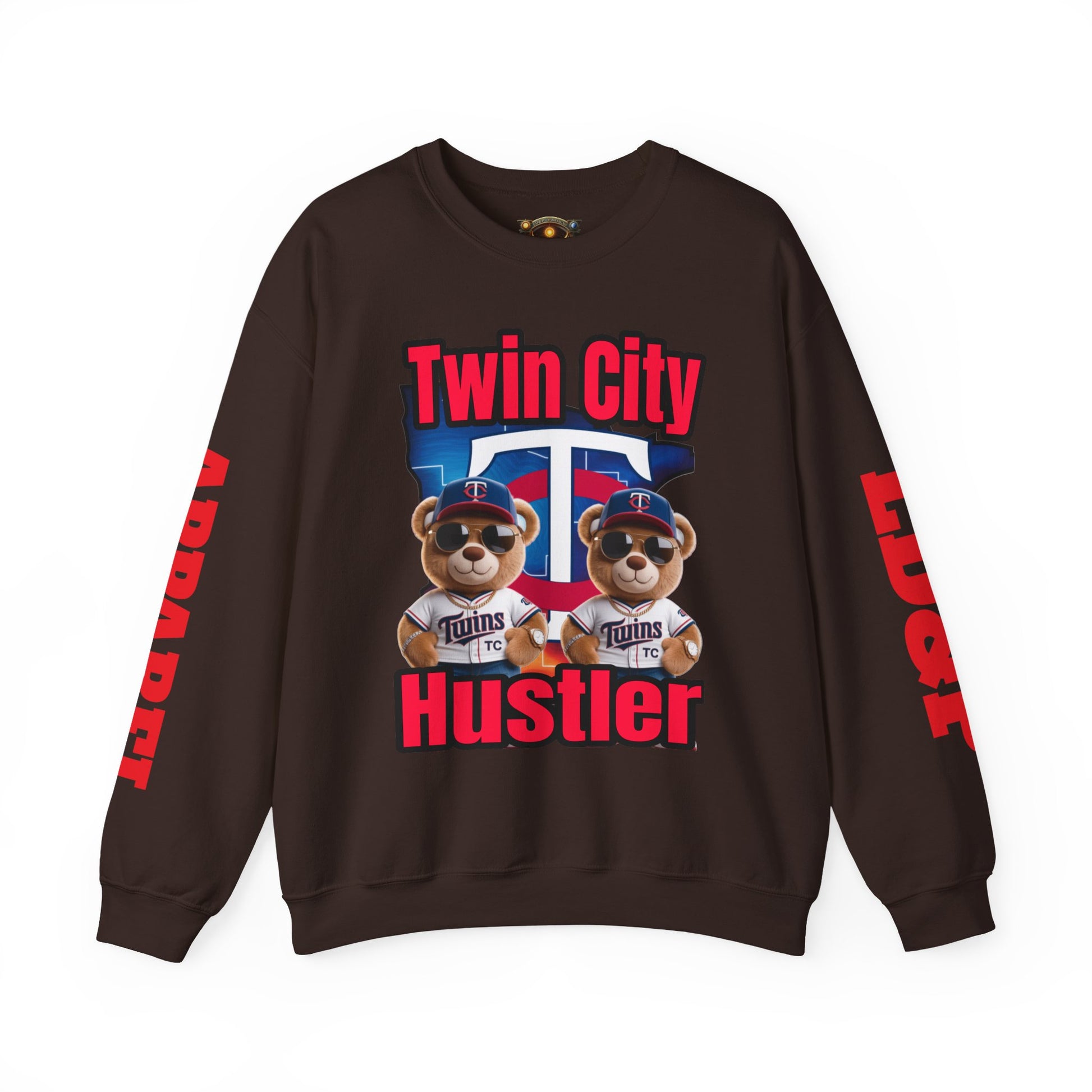 Crewneck Sweatshirt Twin City Hustler LD&P Apparel Design