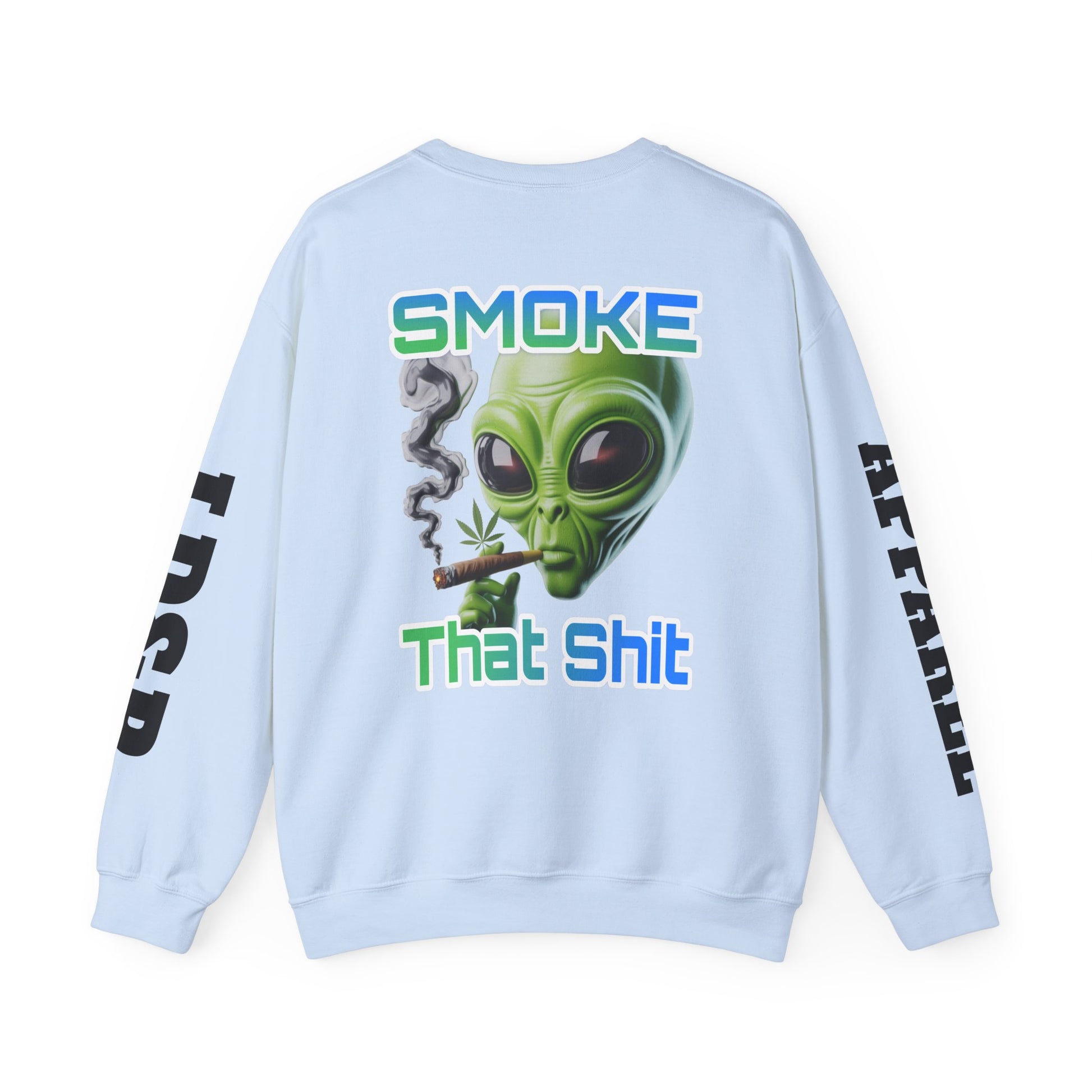 Crewneck Sweatshirt - Smoke That LD&P APPAREL Design
