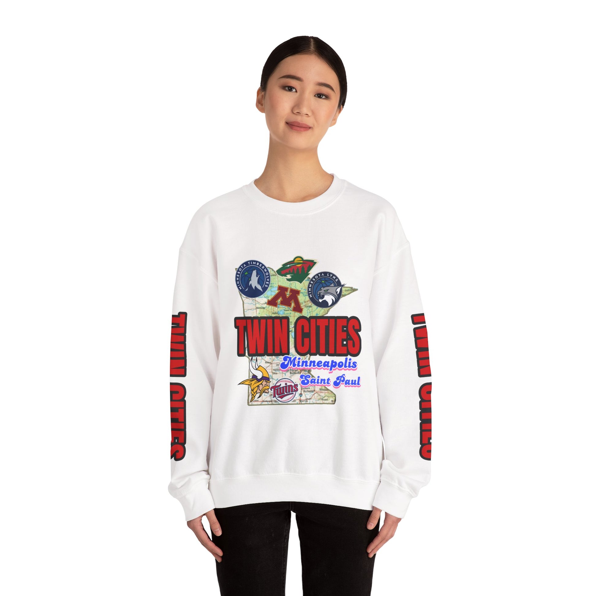Crewneck Sweatshirt TWIN CITIES Urban Design