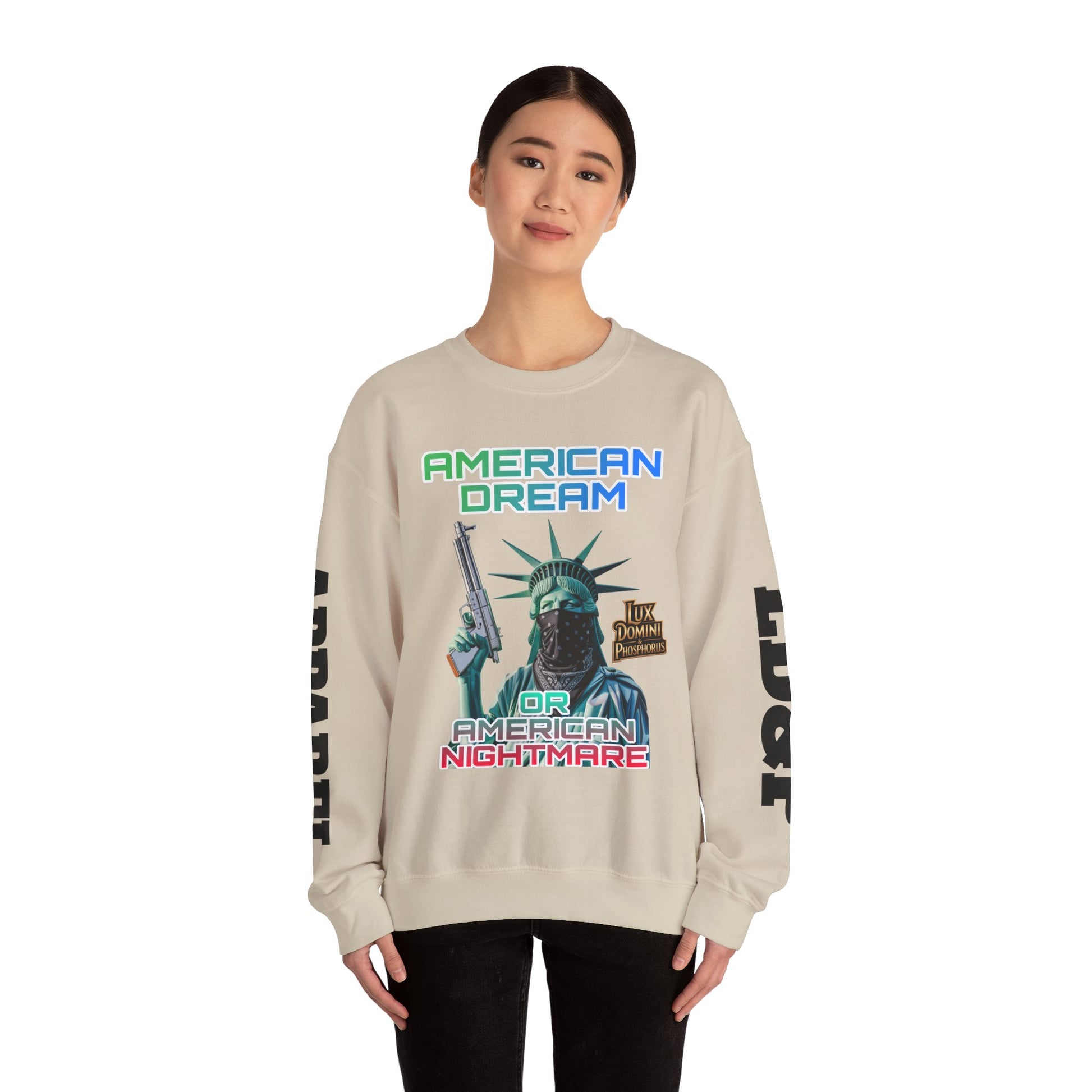Sweatshirt - American Dream or Nightmare LD&P Apparel Design