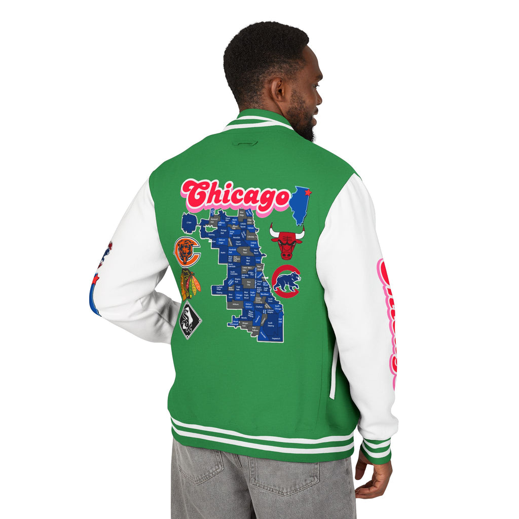 Letterman Jacket Chicago Design