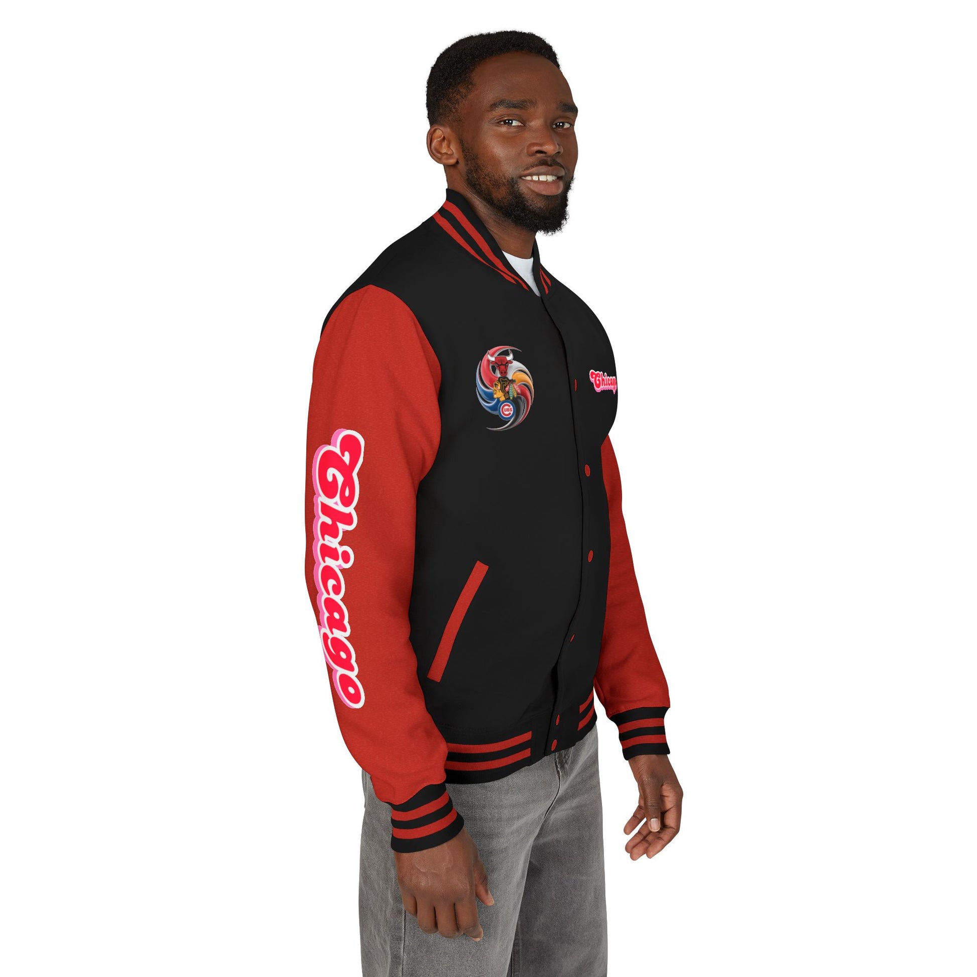 Letterman Jacket Chicago Design
