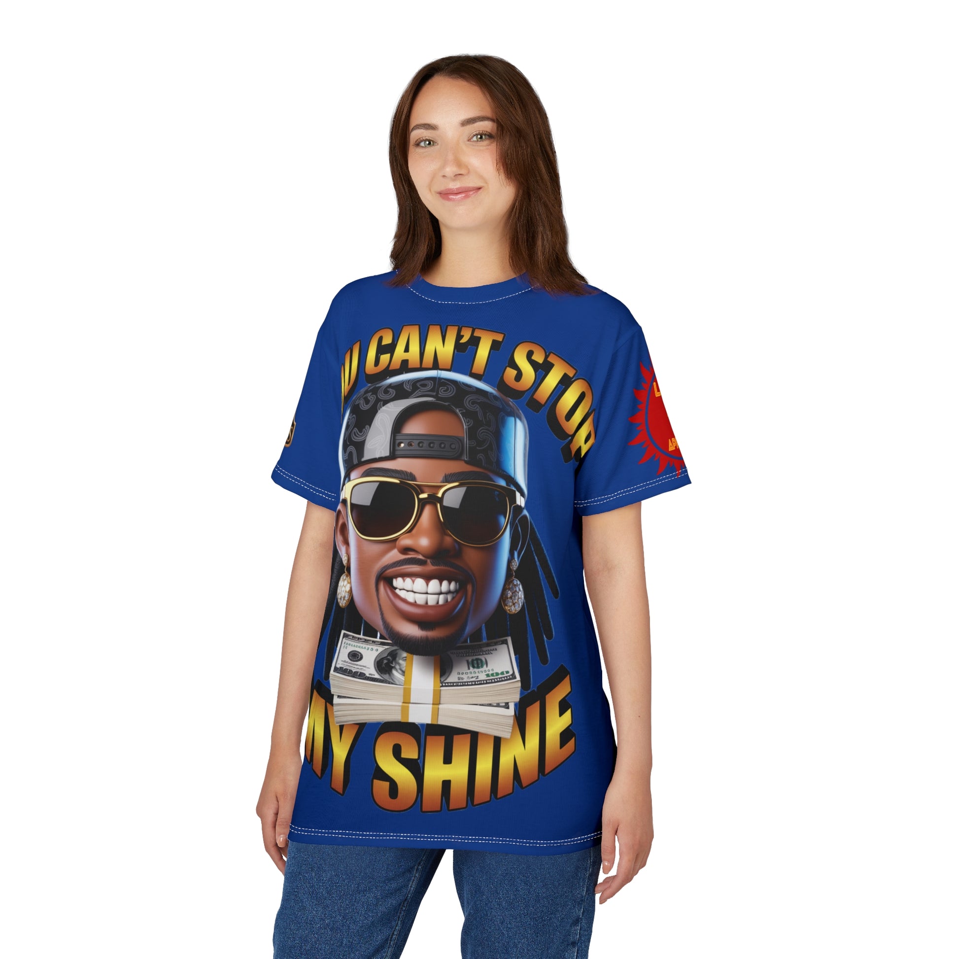 BLUE You Can't Stop My Shine Tee