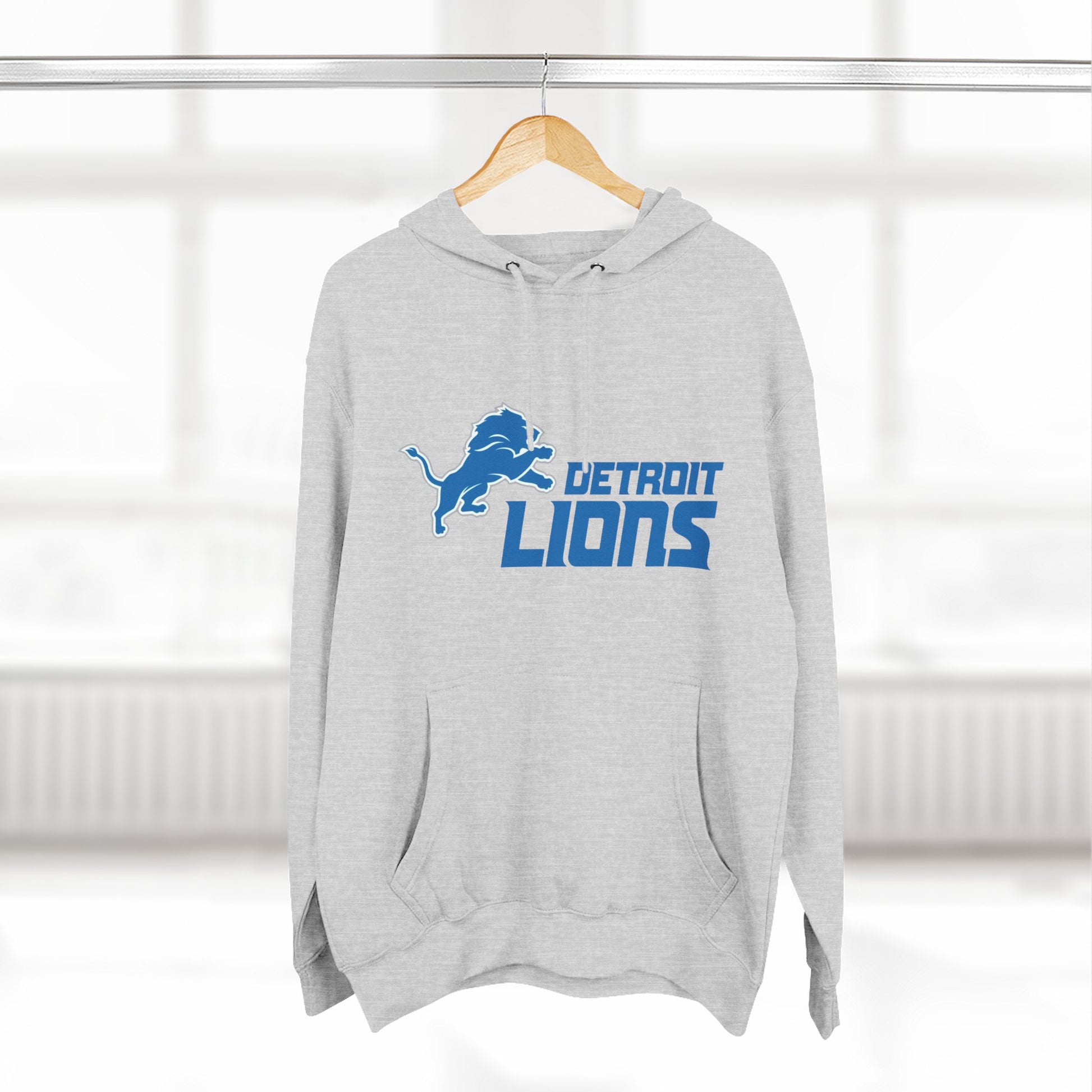 Fleece Hoodie NFL Team DET Design