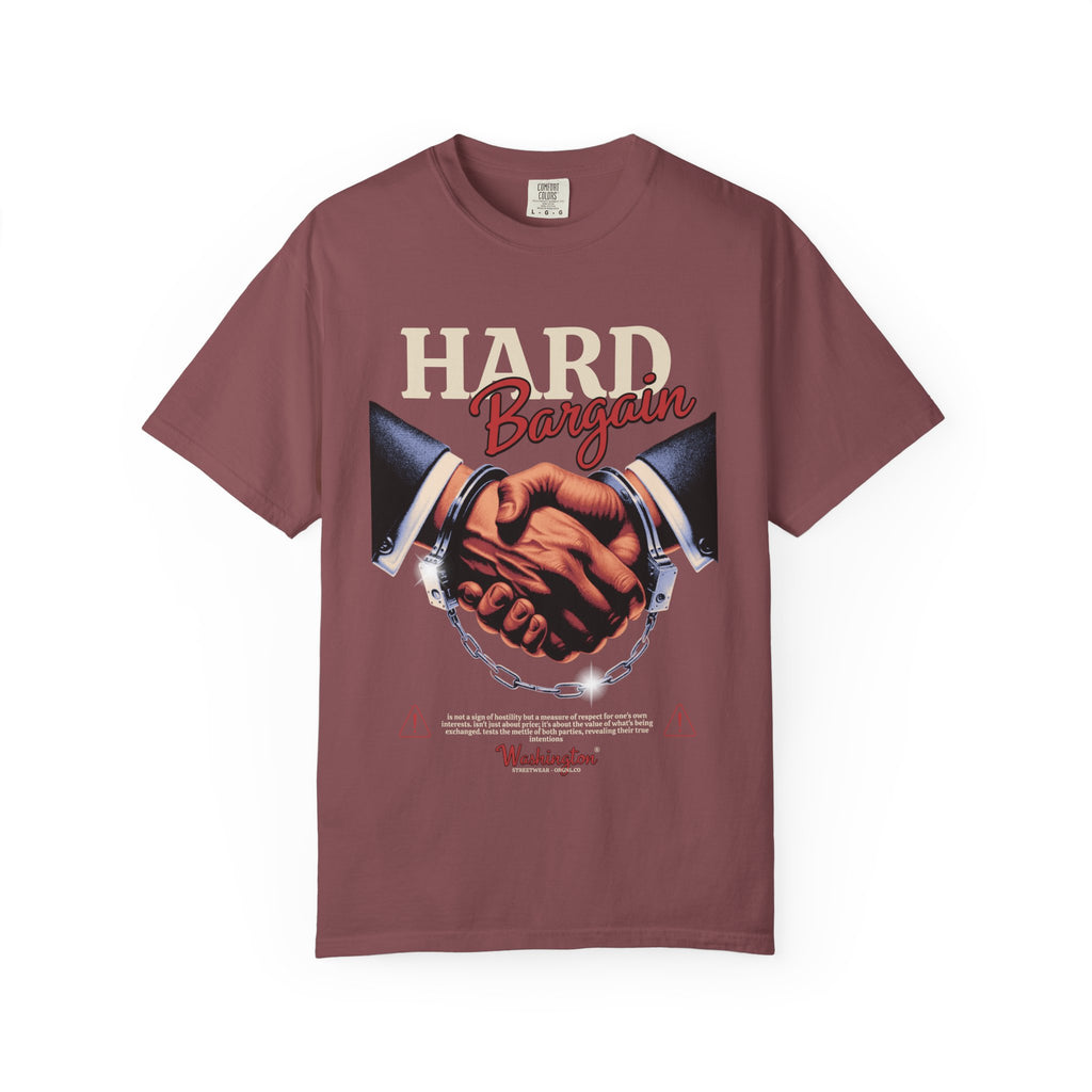 Garment-Dyed T-shirt Hard Bargain Graphic Tee