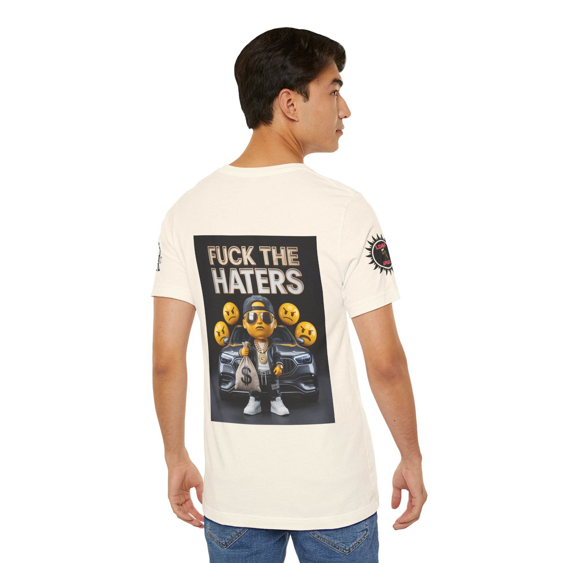 Fuck the Haters Unisex Tee - Bold Graphic Motivational Shirt