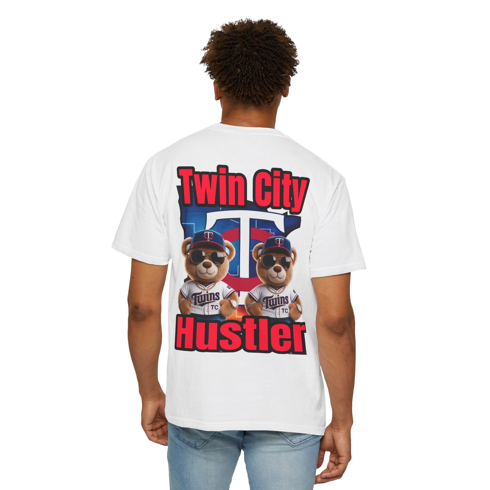 Hustler Garment-Dyed T-shirt - Twin City LD&P Apparel Design