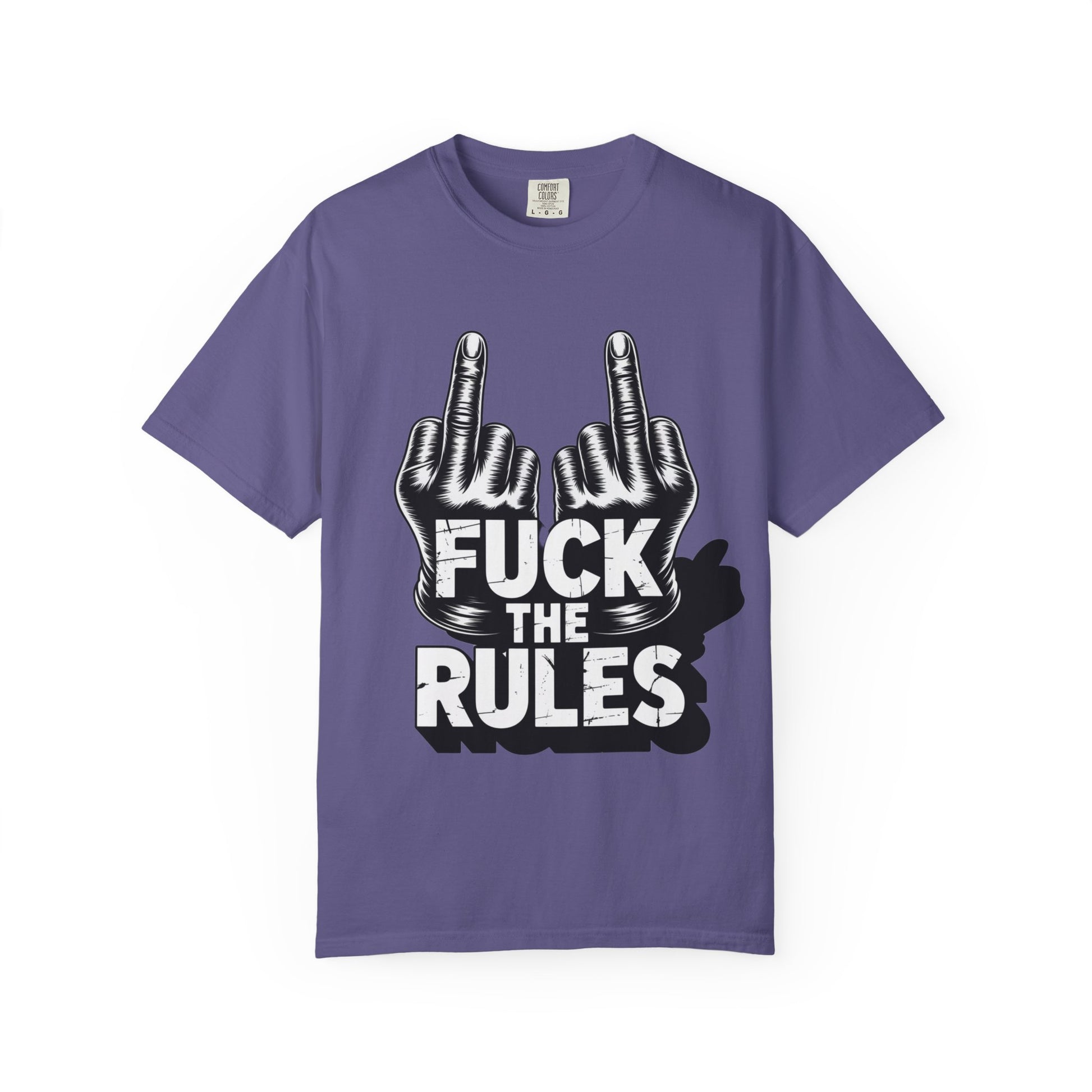 Trust Nothing Unisex T-shirt - Skip The Rules Typography Tee