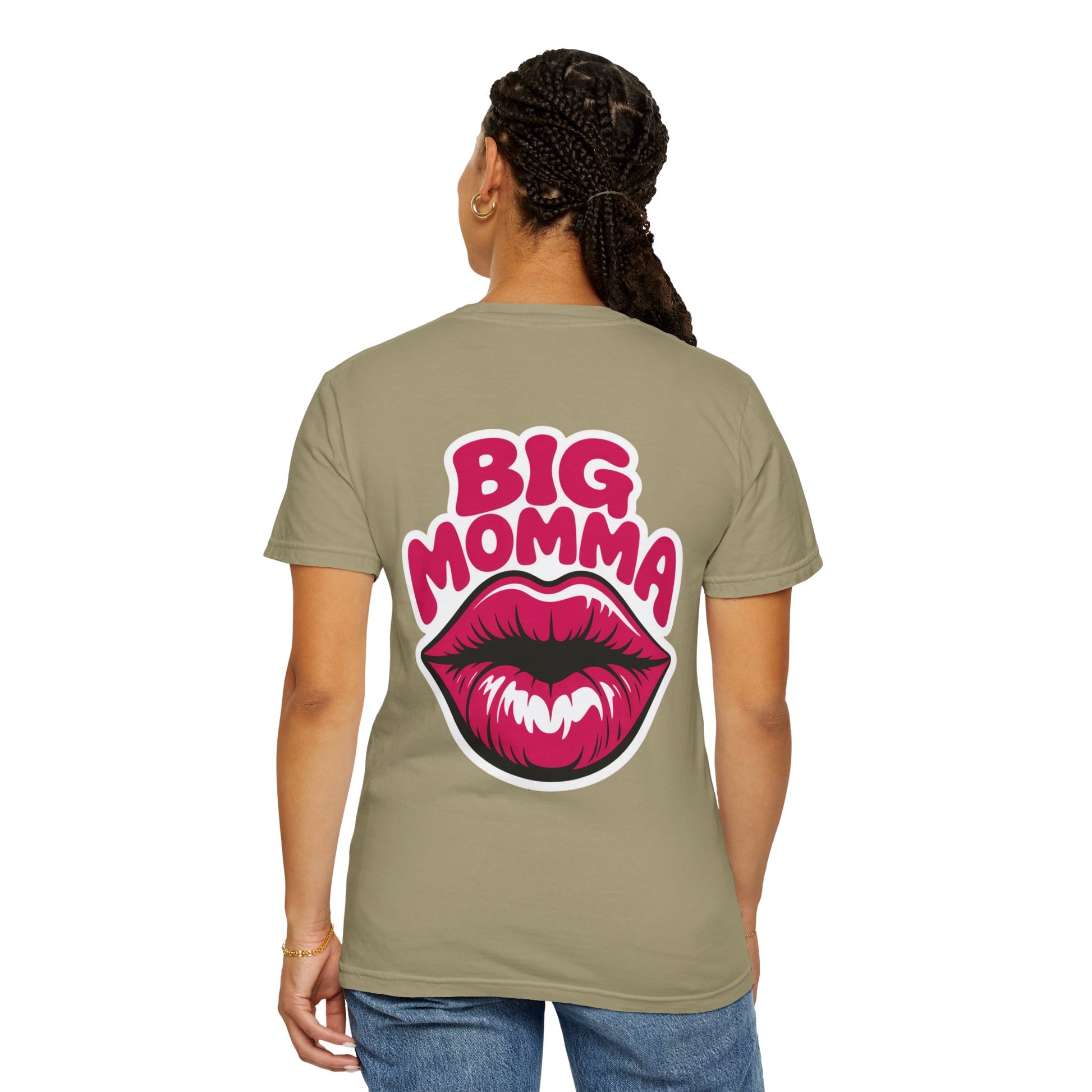 Dyed T-shirt - Big Moma Print