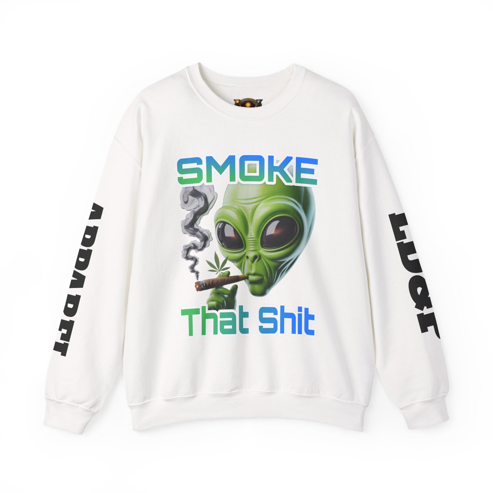 Crewneck Sweatshirt - Smoke That LD&P APPAREL Design