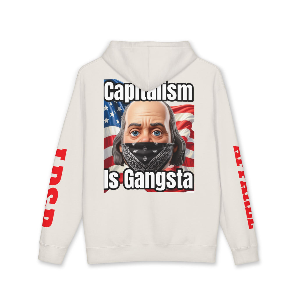 Capitalism is Gangsta Heavyweight Hooded Sweatshirt
