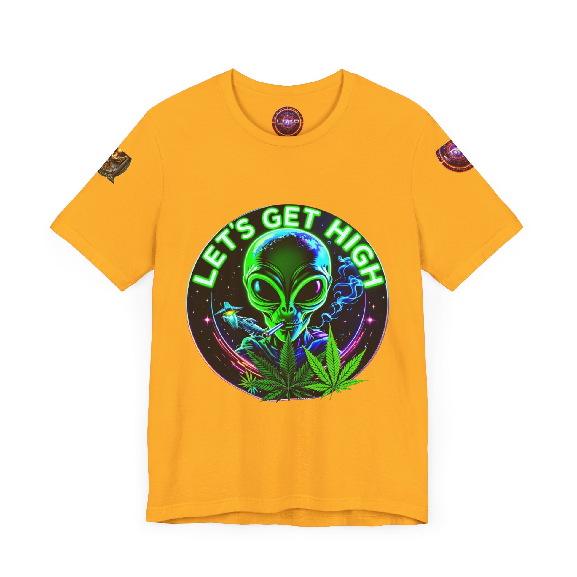 LD&P Apparel Designs Alien lets get high