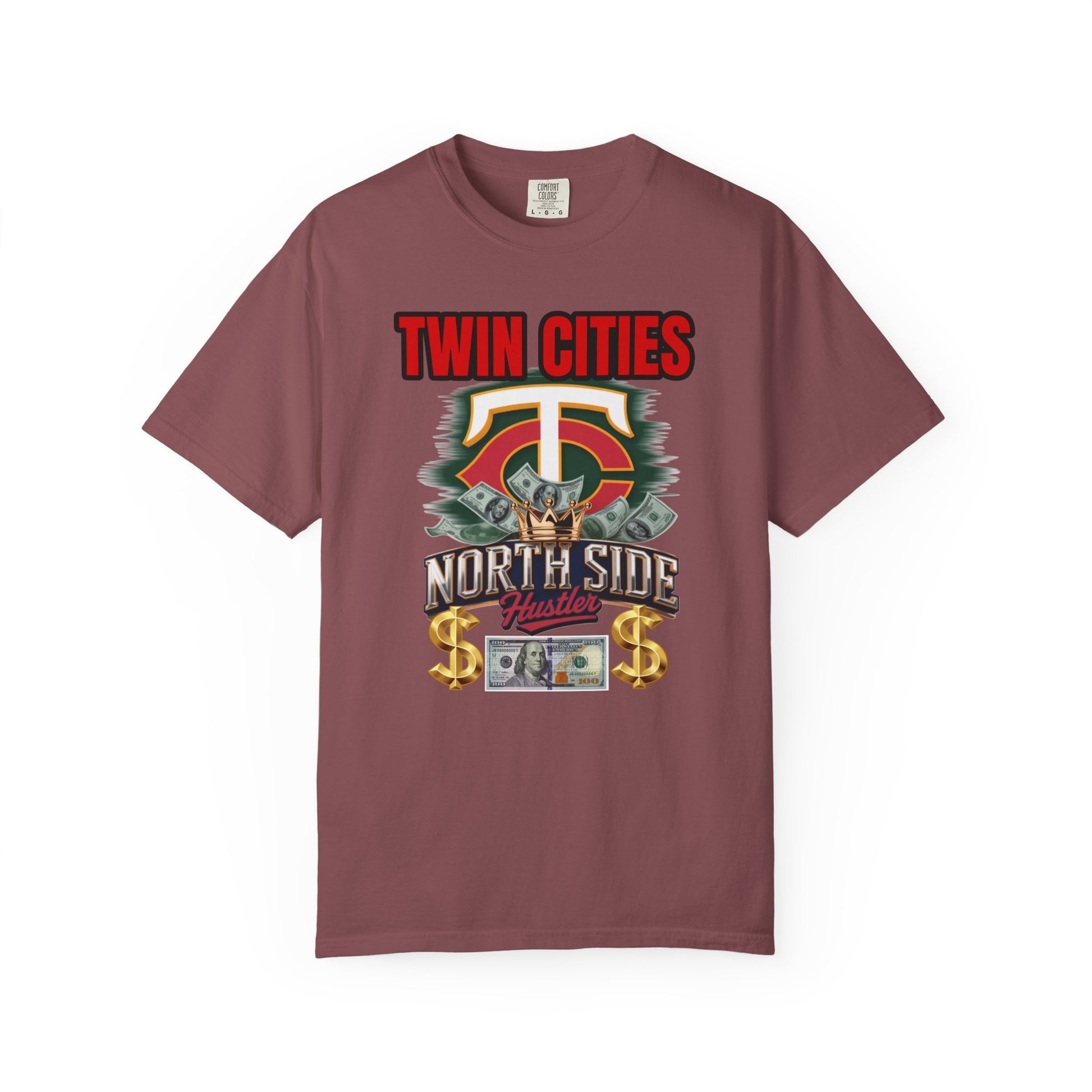 Garment-Dyed T-shirt - TC Northside HUSTLER
