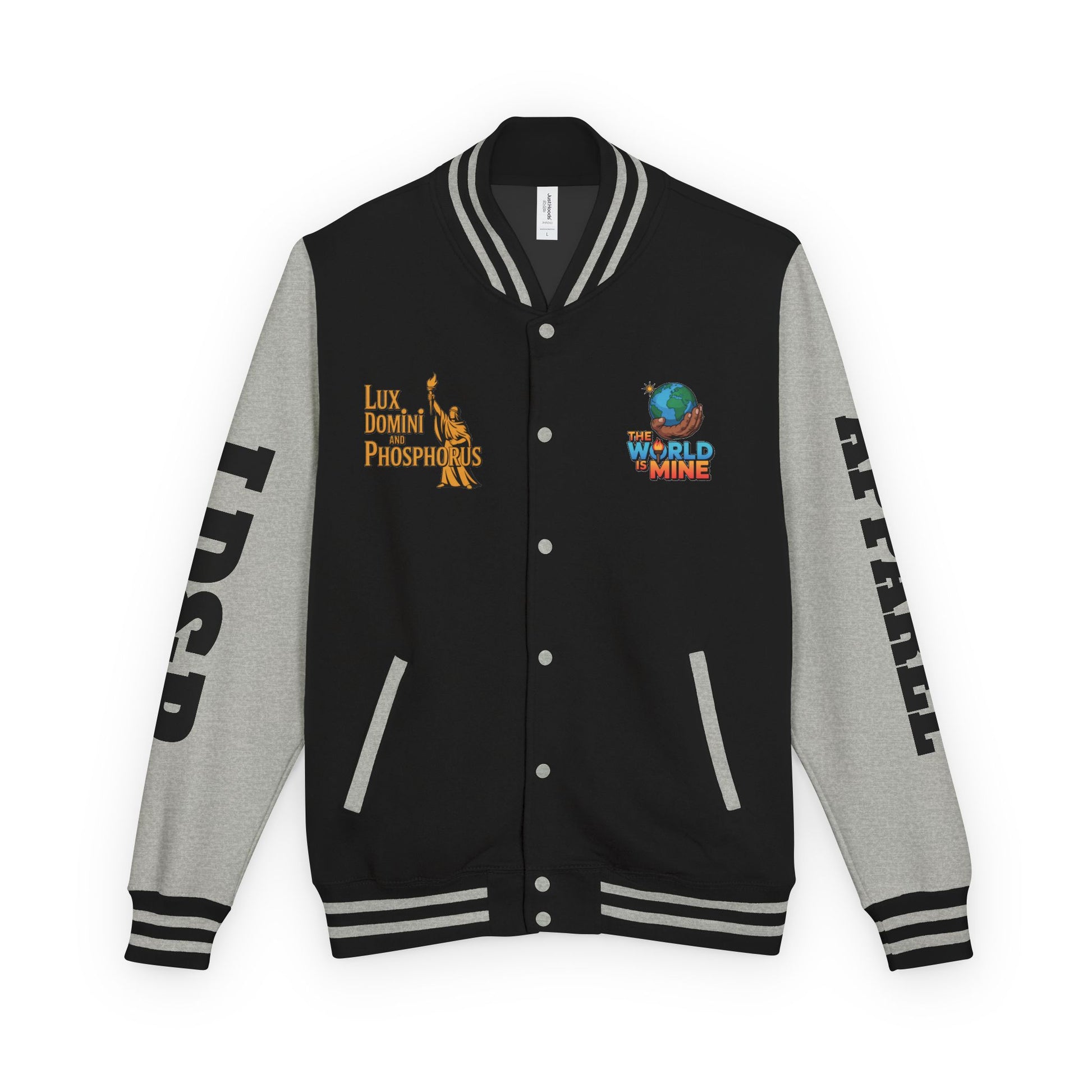 Letterman Jacket - The World is Mine LD&P APPAREL Design