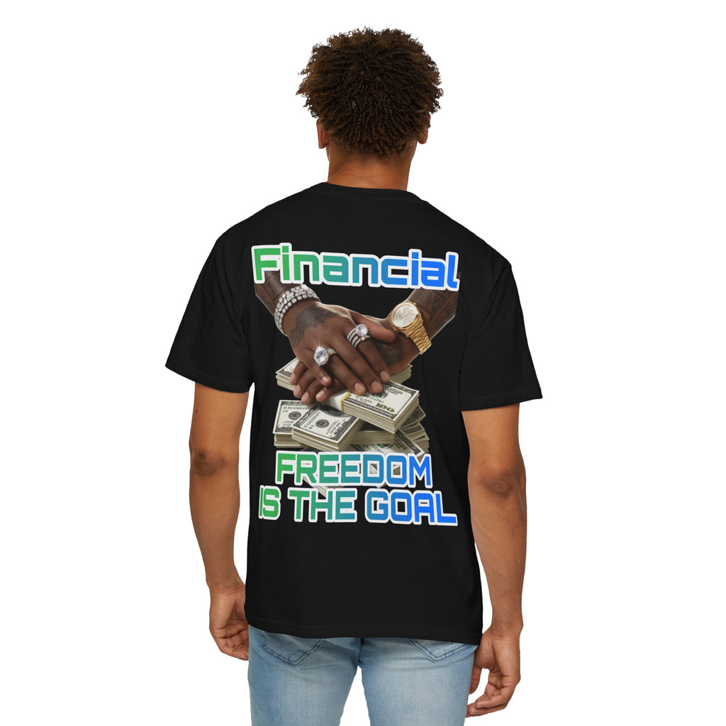 Financial Freedom Unisex T-shirt - 'Financial Freedom is The Goal' Design