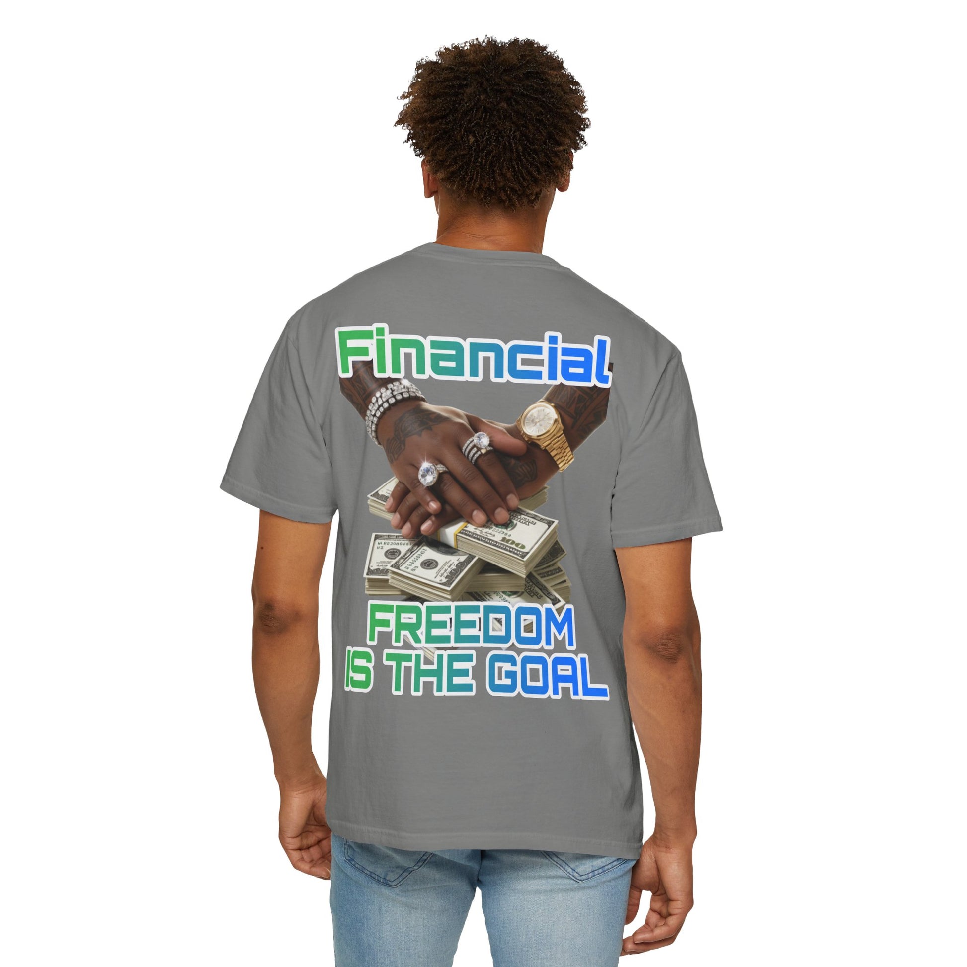 Financial Freedom Unisex T-shirt - 'Financial Freedom is The Goal' Design
