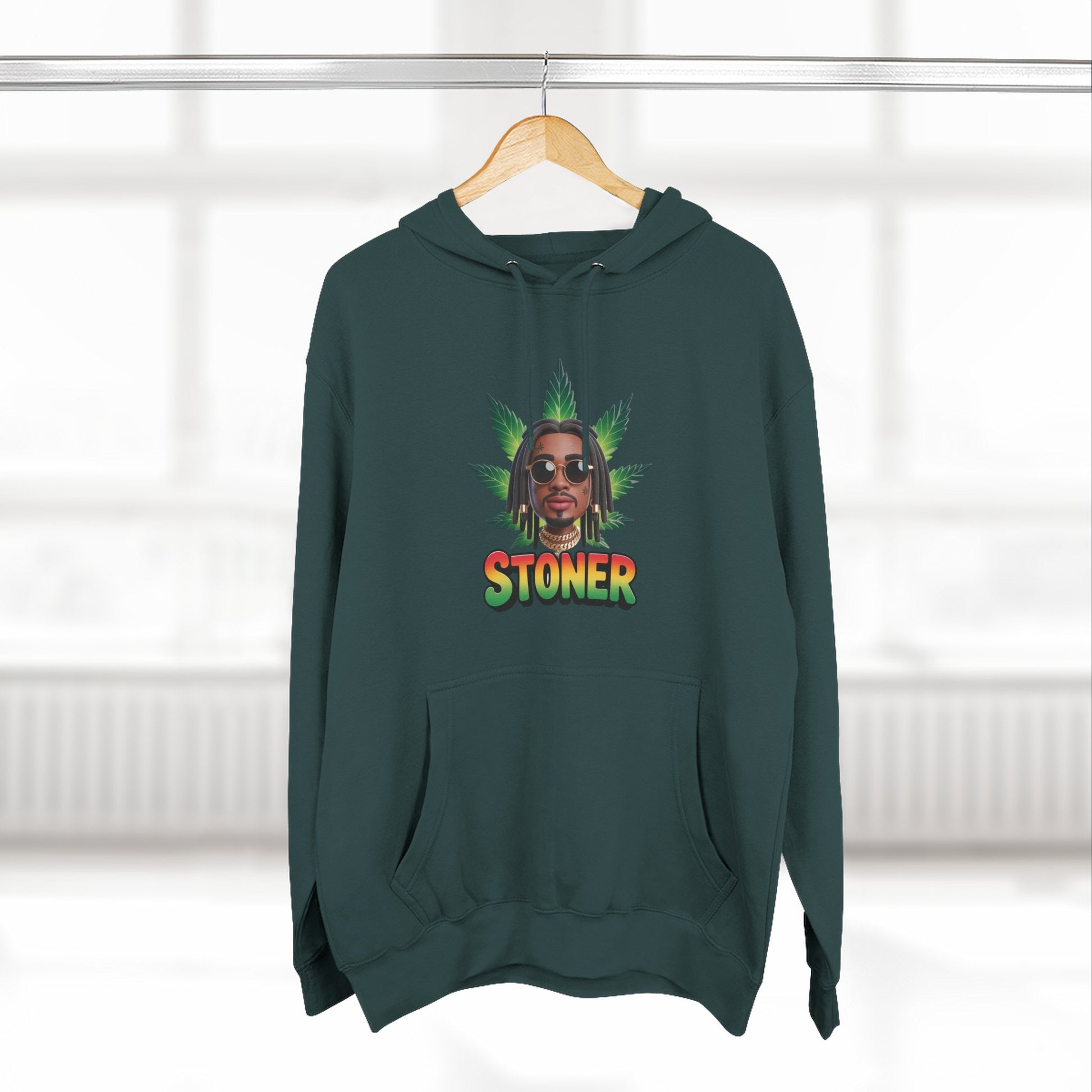 Fleece Hoodie - Stoner Vibes